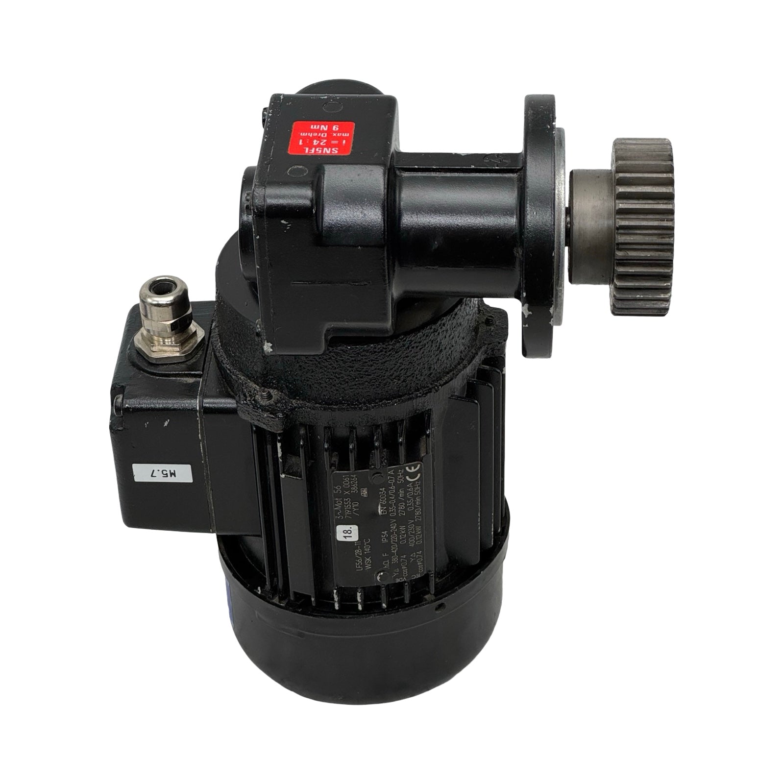 RGM Ruhrgetriebe 3~Motor LF56/2B-11 Getriebemotor 0,12kW IP54 2780rpm