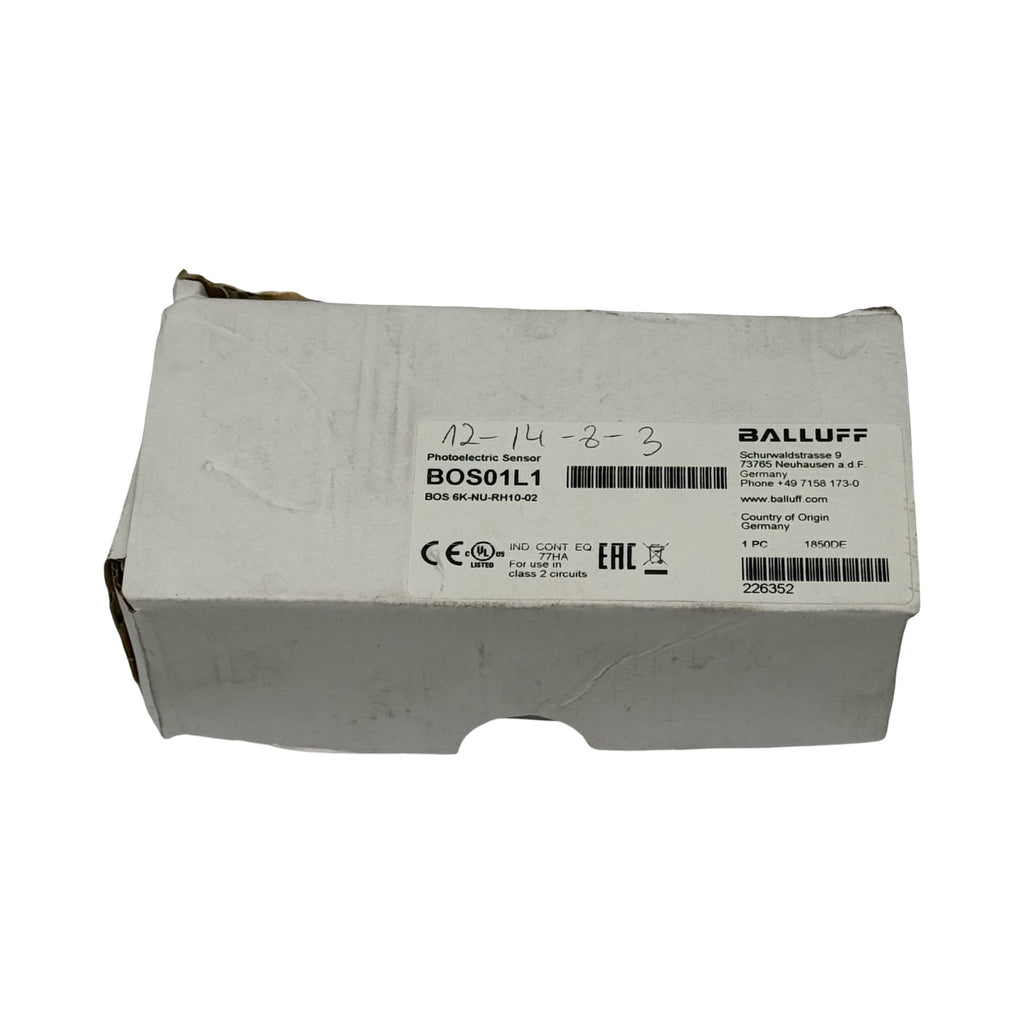 Balluff BOS01L1 BOS 6K-NU-RH10-02 Reflexionslichttaster Sensor 10-30V DC