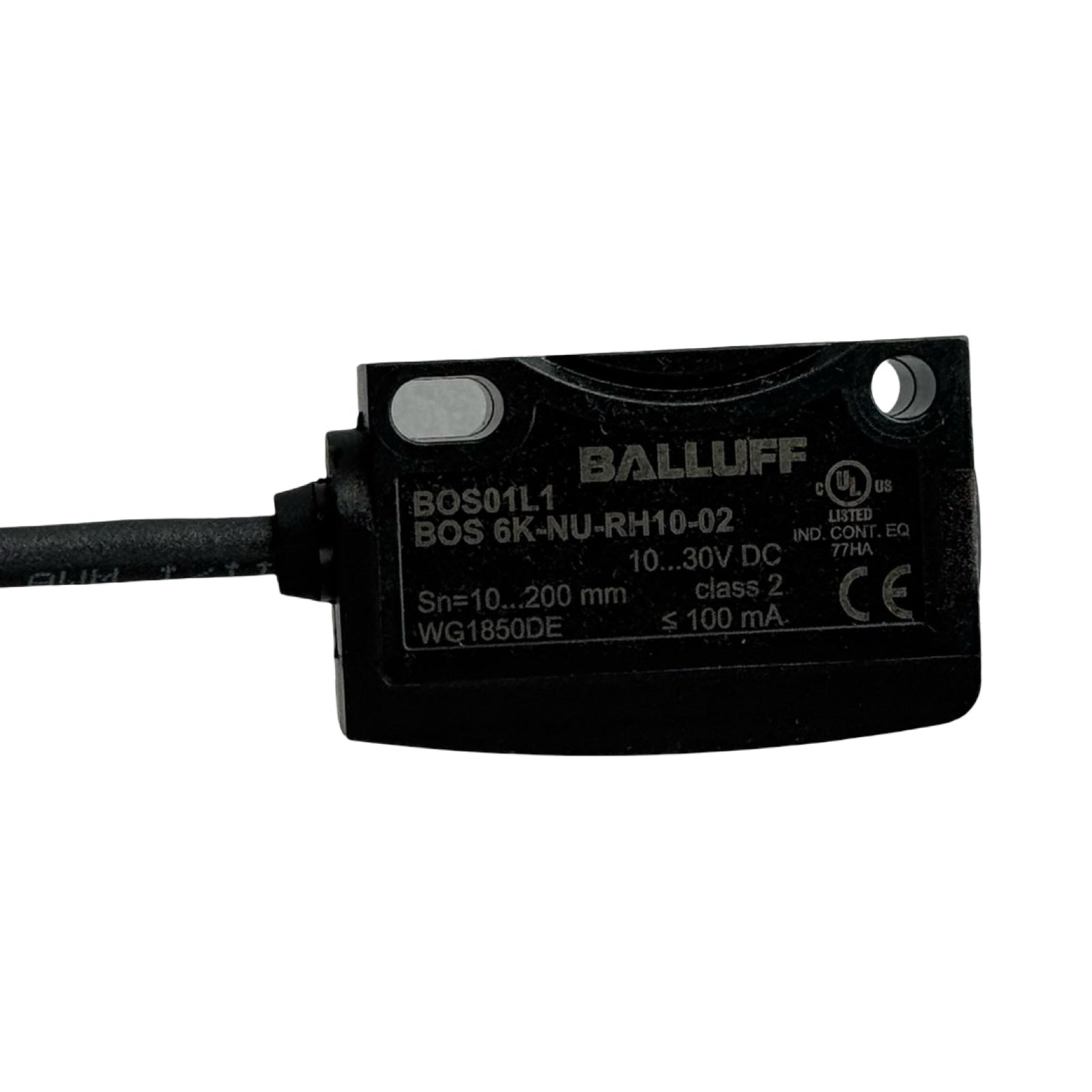 Balluff BOS01L1 BOS 6K-NU-RH10-02 Reflexionslichttaster Sensor 10-30V DC