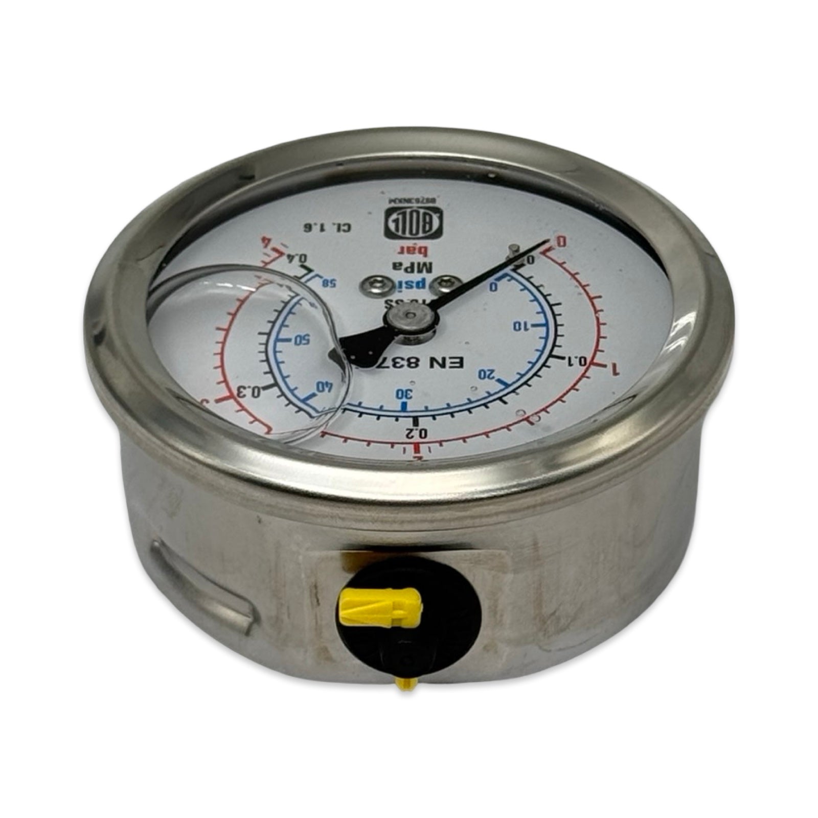 BOLL 233.53.063 Druckmanometer 0-4 bar G1/4B Edelstahl Manometer EN837 63mm
