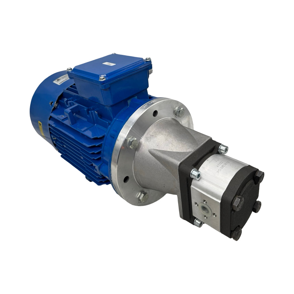 Hydroven Hydraulikaggregat 3kW Elvem Motor 6T3 Vivoil Zahnradpumpe PD-2/6.3E18