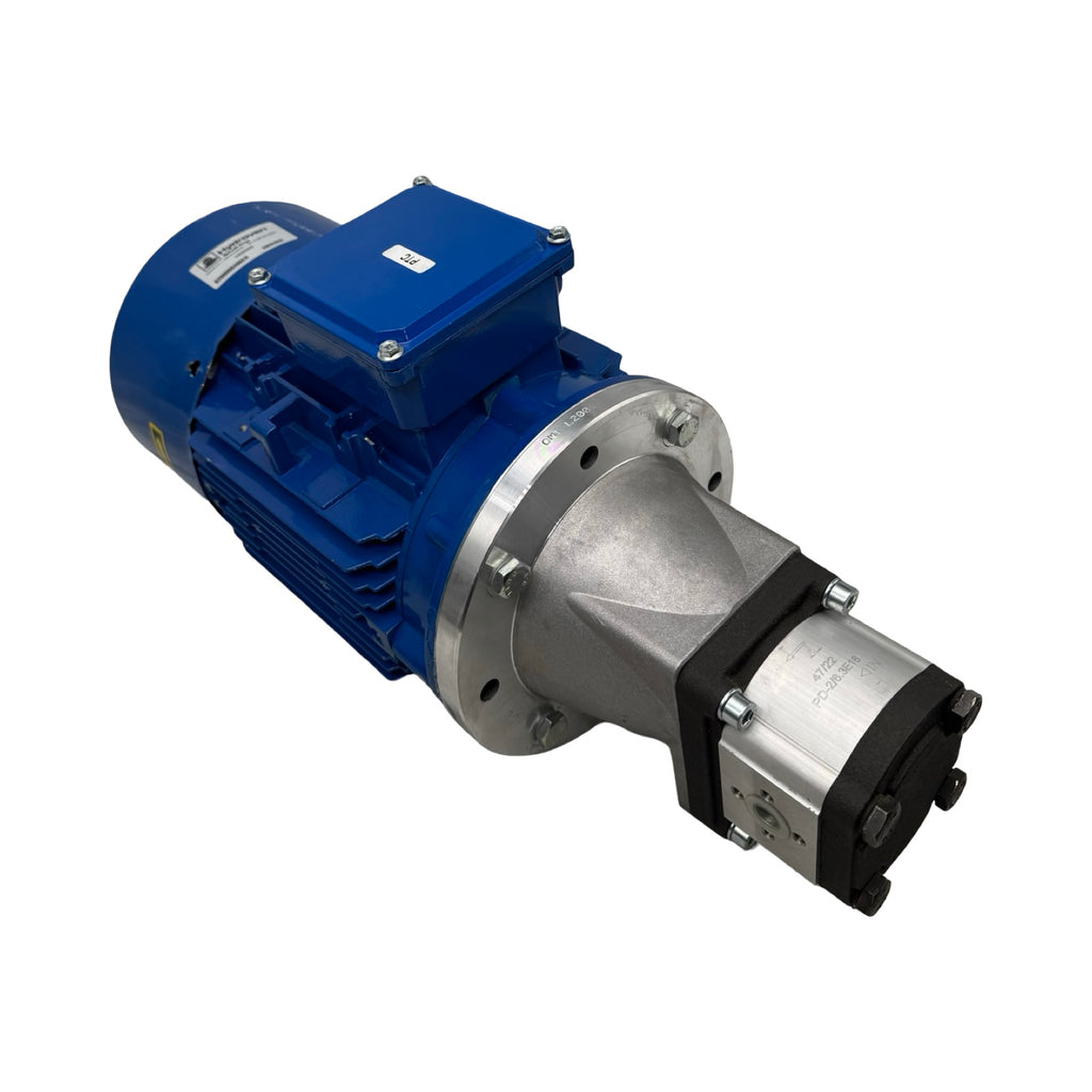 Hydroven Hydraulikaggregat 3kW Elvem Motor 6T3 Vivoil Zahnradpumpe PD-2/6.3E18