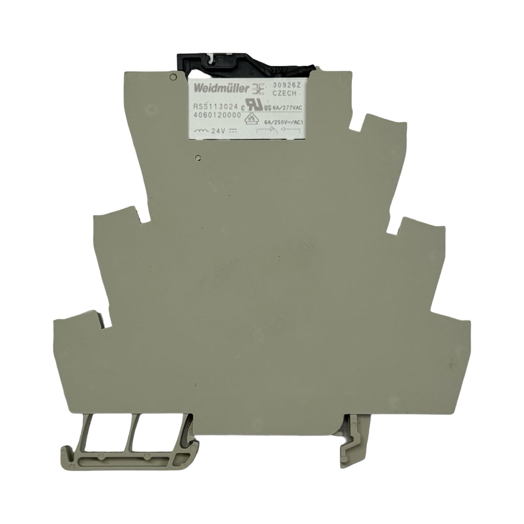 4x Weidmüller 8556050000 MRS24VUC1CO Relaisklemme Interface Relaismodul