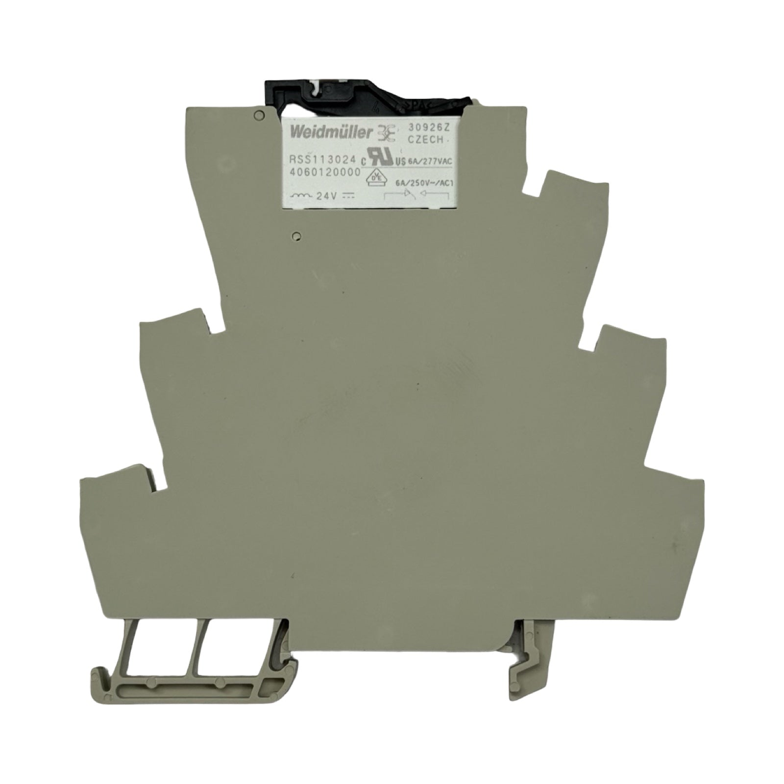 4x Weidmüller 8556050000 MRS24VUC1CO Relaisklemme Interface Relaismodul