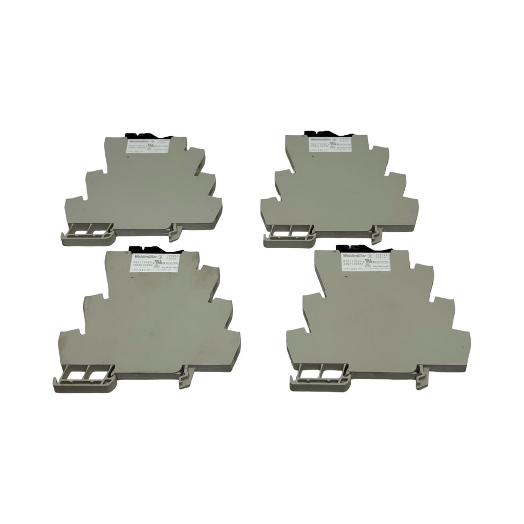4x Weidmüller 8556050000 MRS24VUC1CO Relaisklemme Interface Relaismodul
