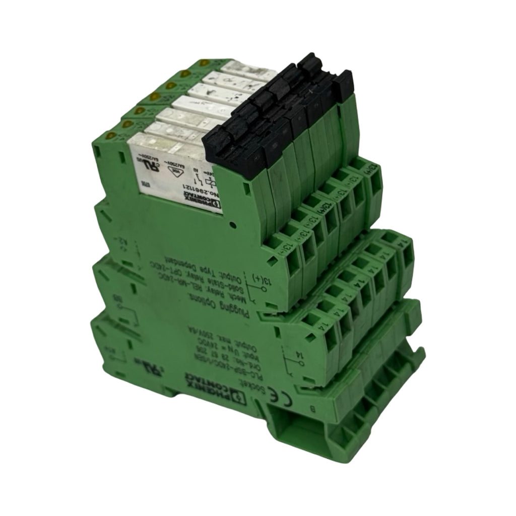 7x Phoenix Contact PLC-BSP-24DC/1/SEN 2967206 Relaissockel 24V DC SPS 2961121