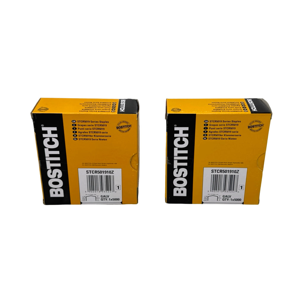 2x Bostitch STCR501910Z Heftklammern 10mm verzinkt GALV 2x5000 Stück