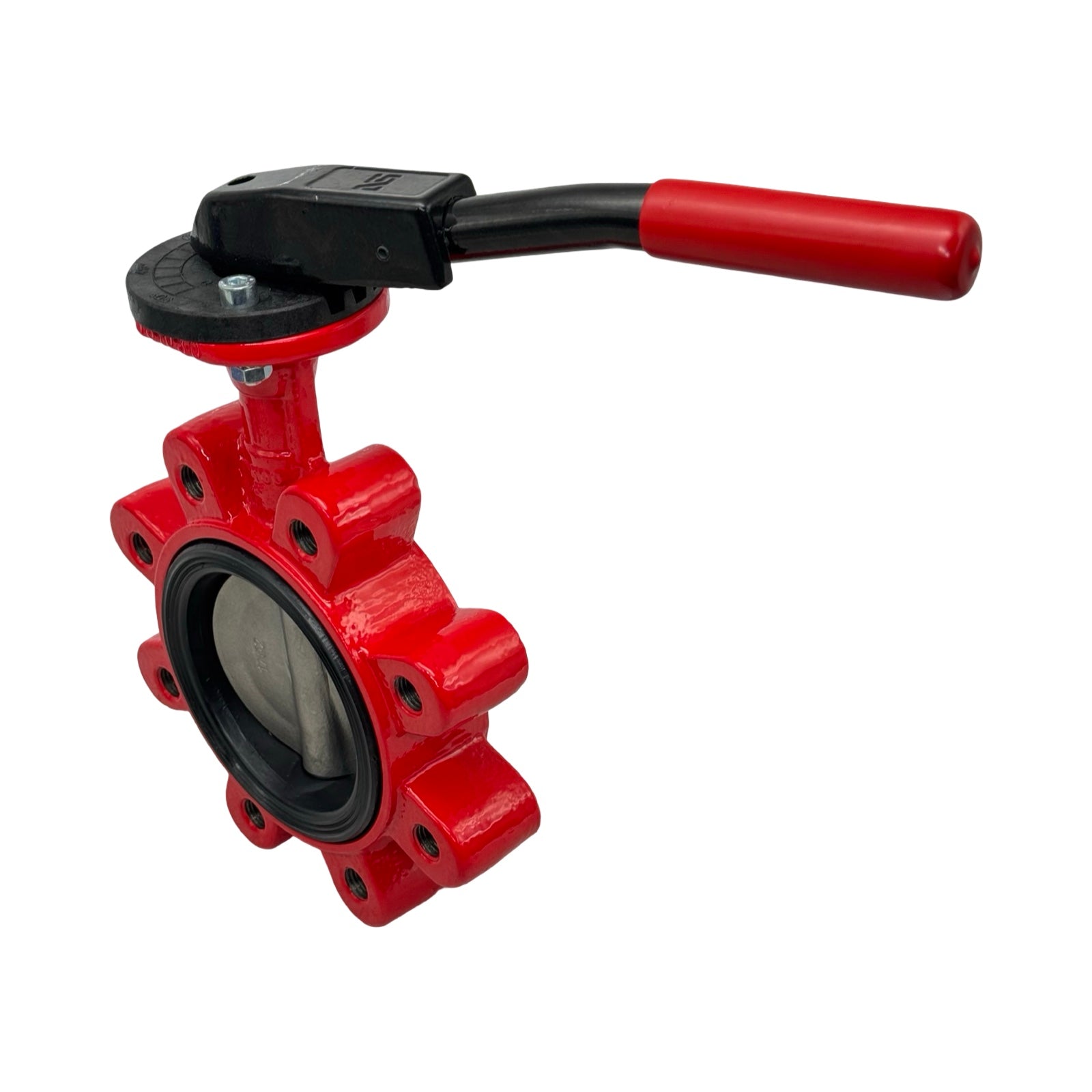 Absperrklappe DN100 PN10 LUGN(W)-5 Handhebel Industriearmatur Absperrventil