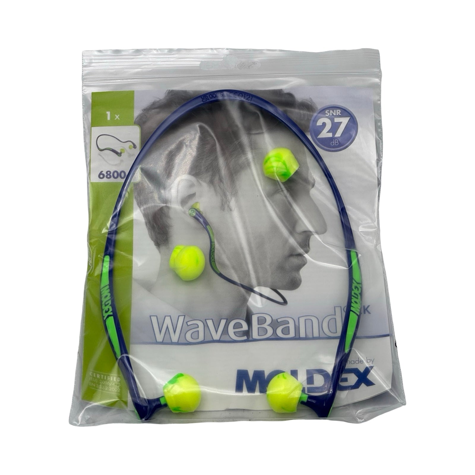 8x Moldex WaveBand 2K 6800 Gehörschutzbügel Ohrstöpsel SNR 27dB