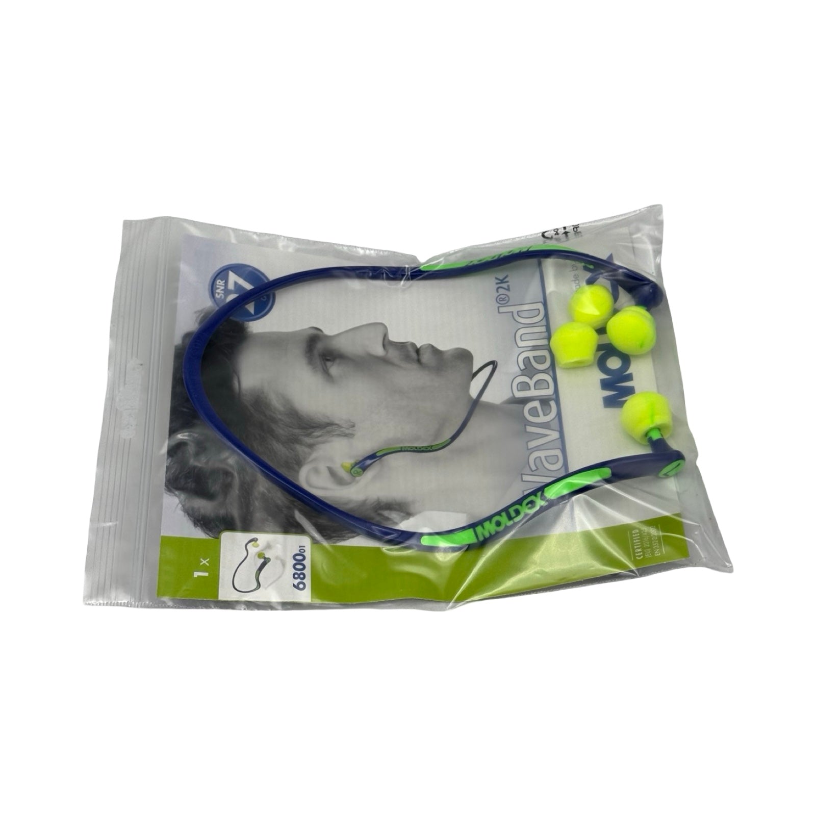 8x Moldex WaveBand 2K 6800 Gehörschutzbügel Ohrstöpsel SNR 27dB