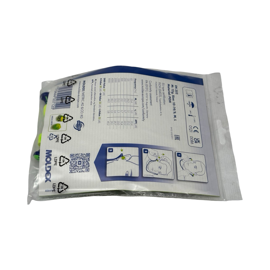 8x Moldex WaveBand 2K 6800 Gehörschutzbügel Ohrstöpsel SNR 27dB