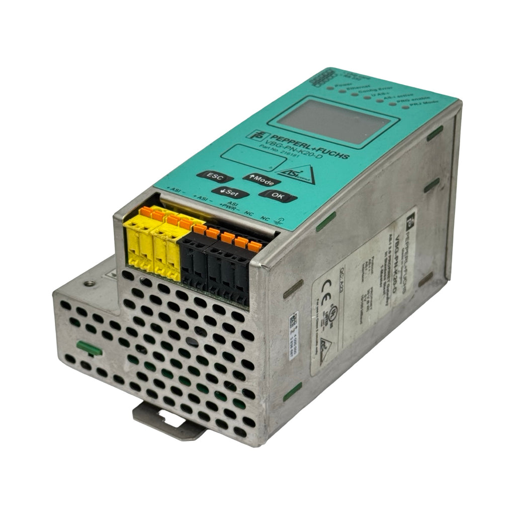 Pepperl+Fuchs VBG-PN-K20-D AS-i 3.0 PROFINET Gateway Edelstahl 216181
