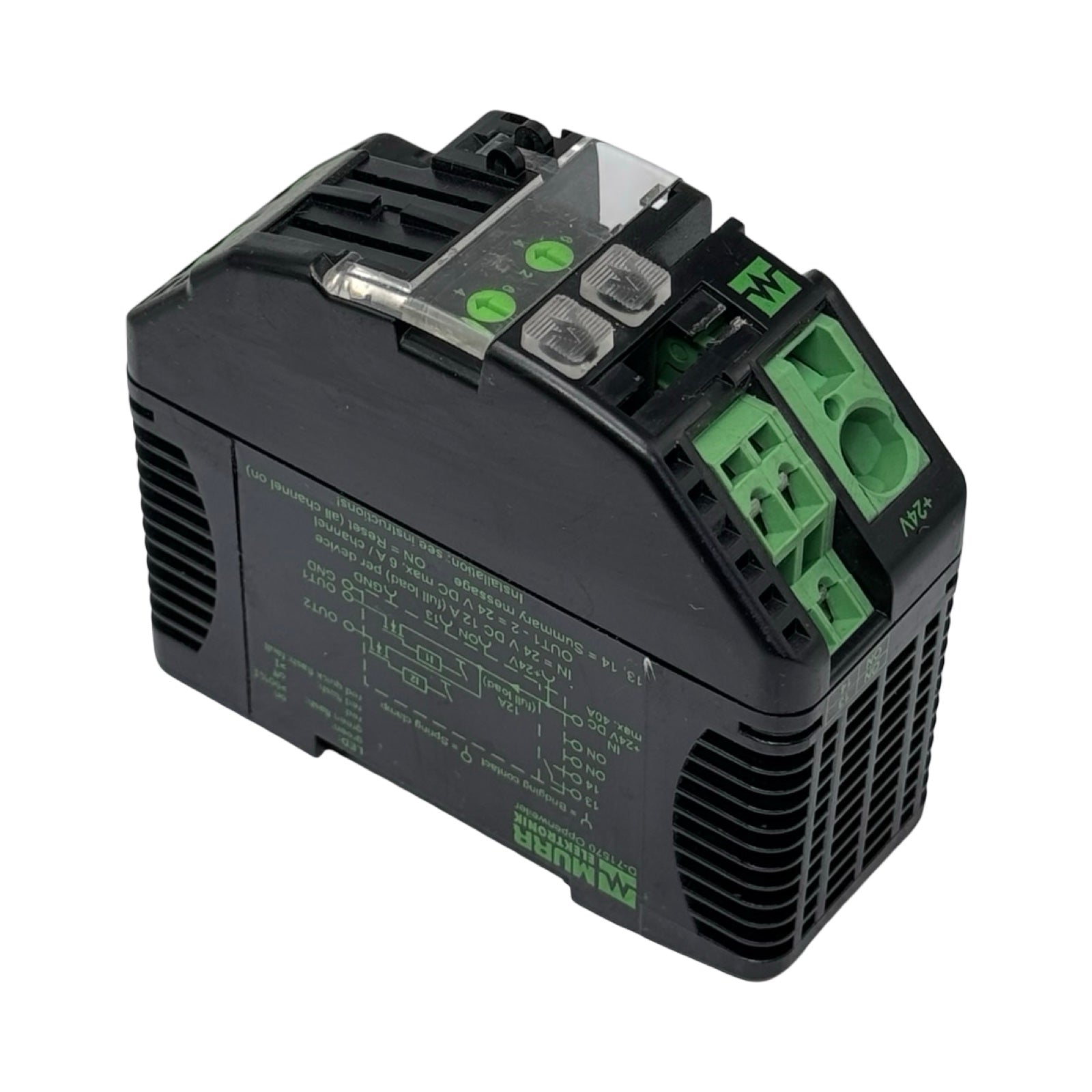 Murrelektronik MICO 2.6 9000-41042-0100600 24VDC Sicherungsmodul 2-kanal