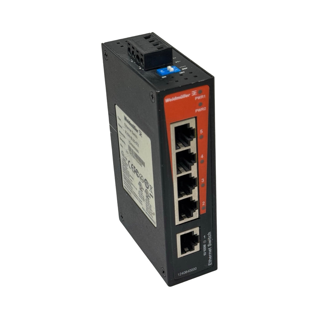 Weidmüller IE-SW-BL05-5TX Ethernet Switch 5-Port Industrial Switch 1240840000