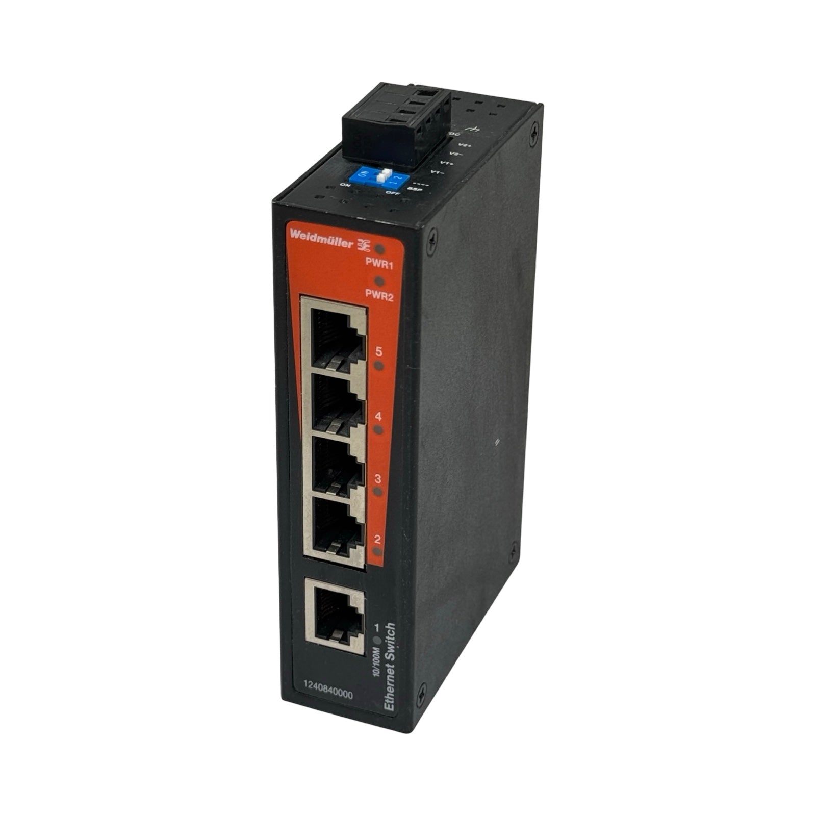 Weidmüller IE-SW-BL05-5TX Ethernet Switch 5-Port Industrial Switch 1240840000