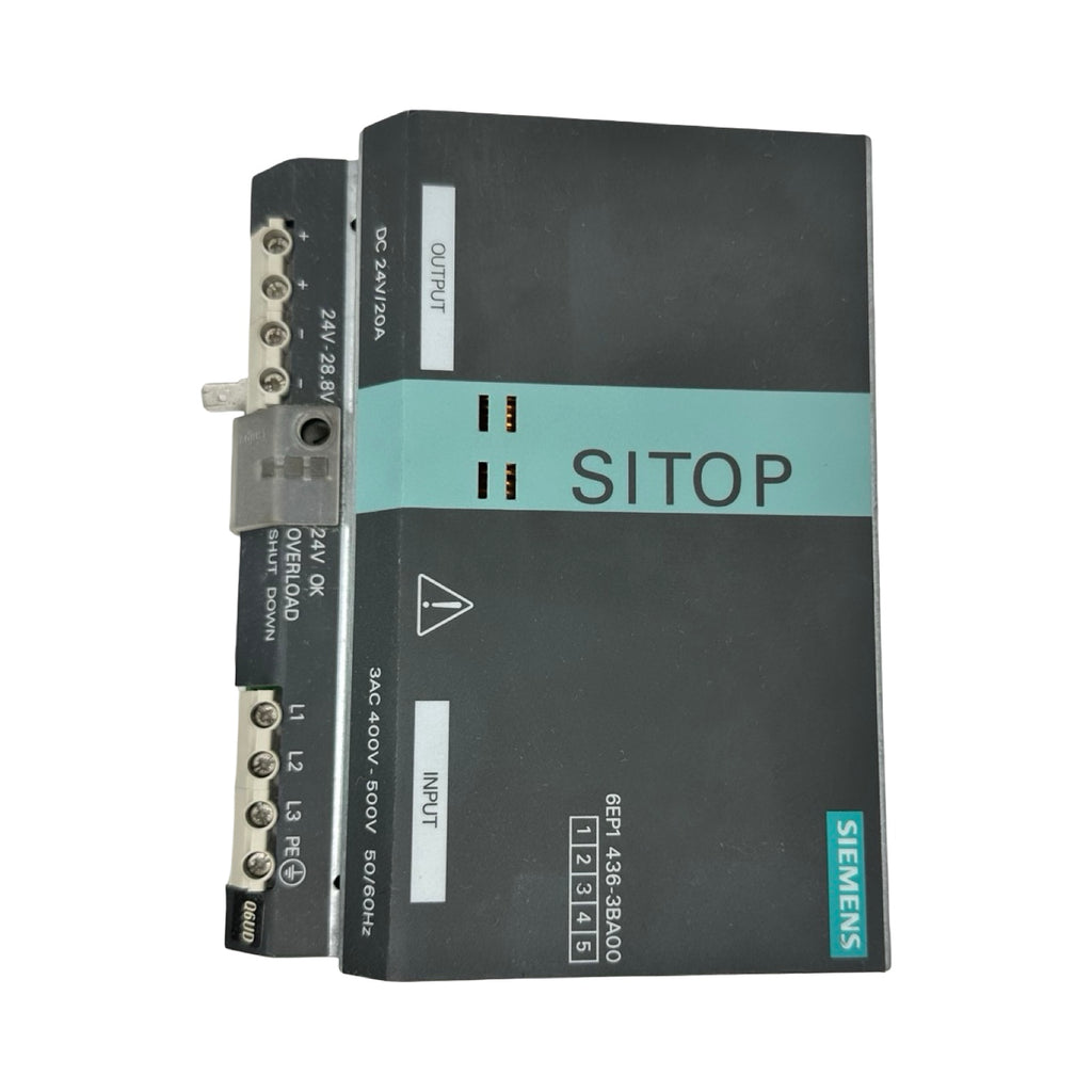 Siemens SITOP Power 20 6EP1436-3BA00 Netzteil 24V 20A 480W 3AC