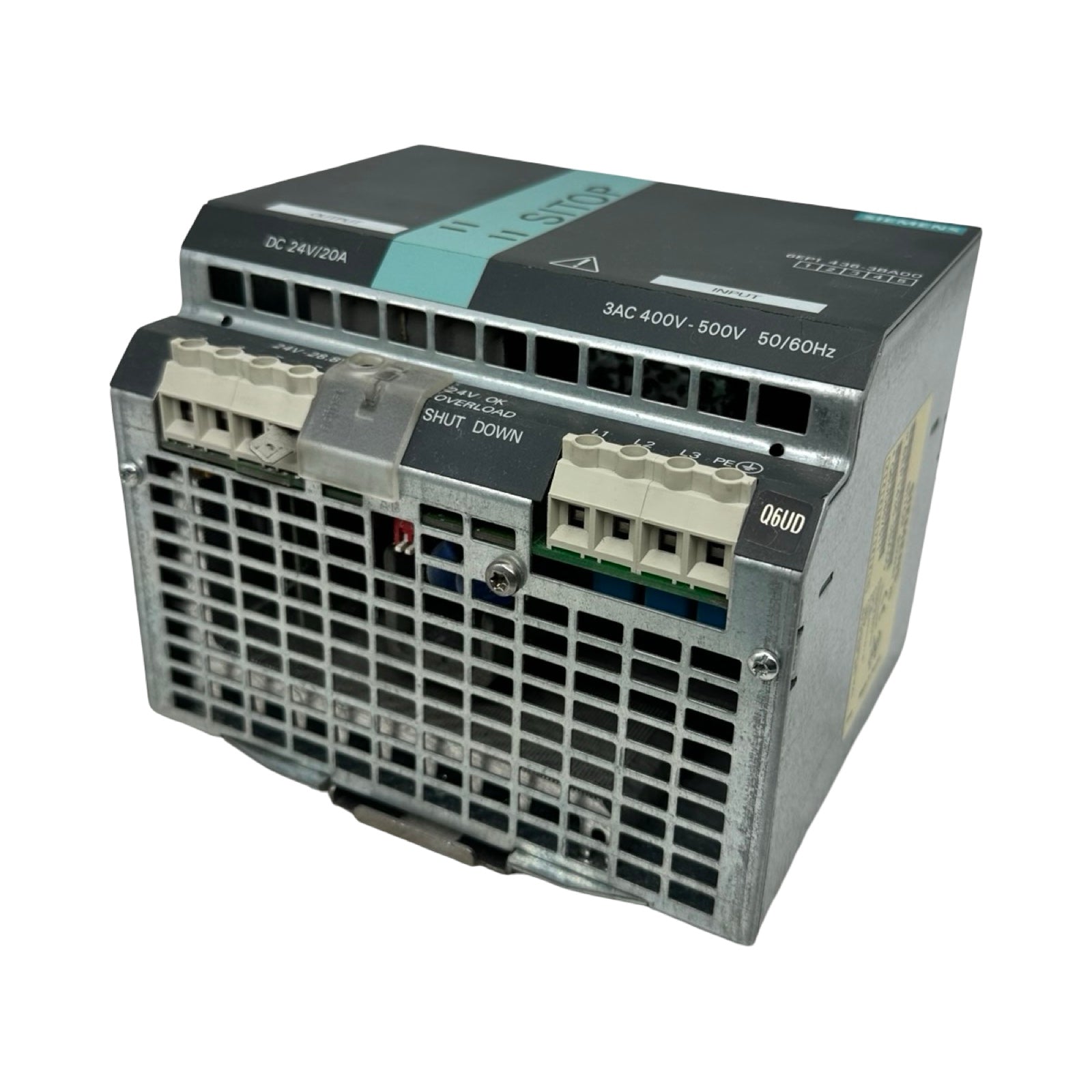Siemens SITOP Power 20 6EP1436-3BA00 Netzteil 24V 20A 480W 3AC