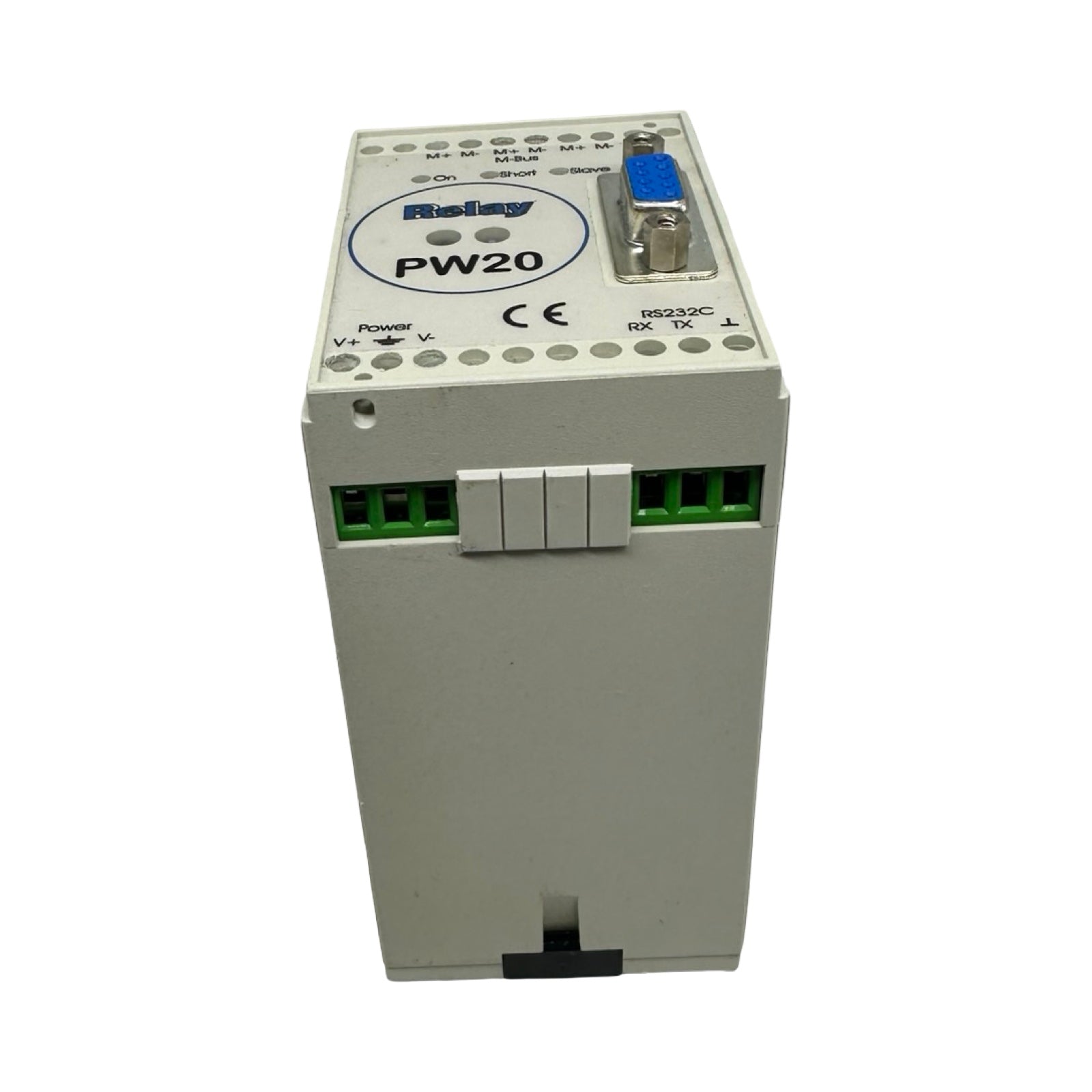 Relay GmbH PW20 Relaismodul RS232C M-Bus Steuergerät Interface Modul
