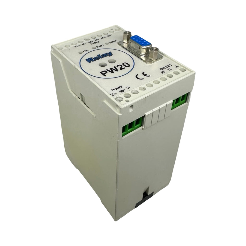 Relay GmbH PW20 Relaismodul RS232C M-Bus Steuergerät Interface Modul