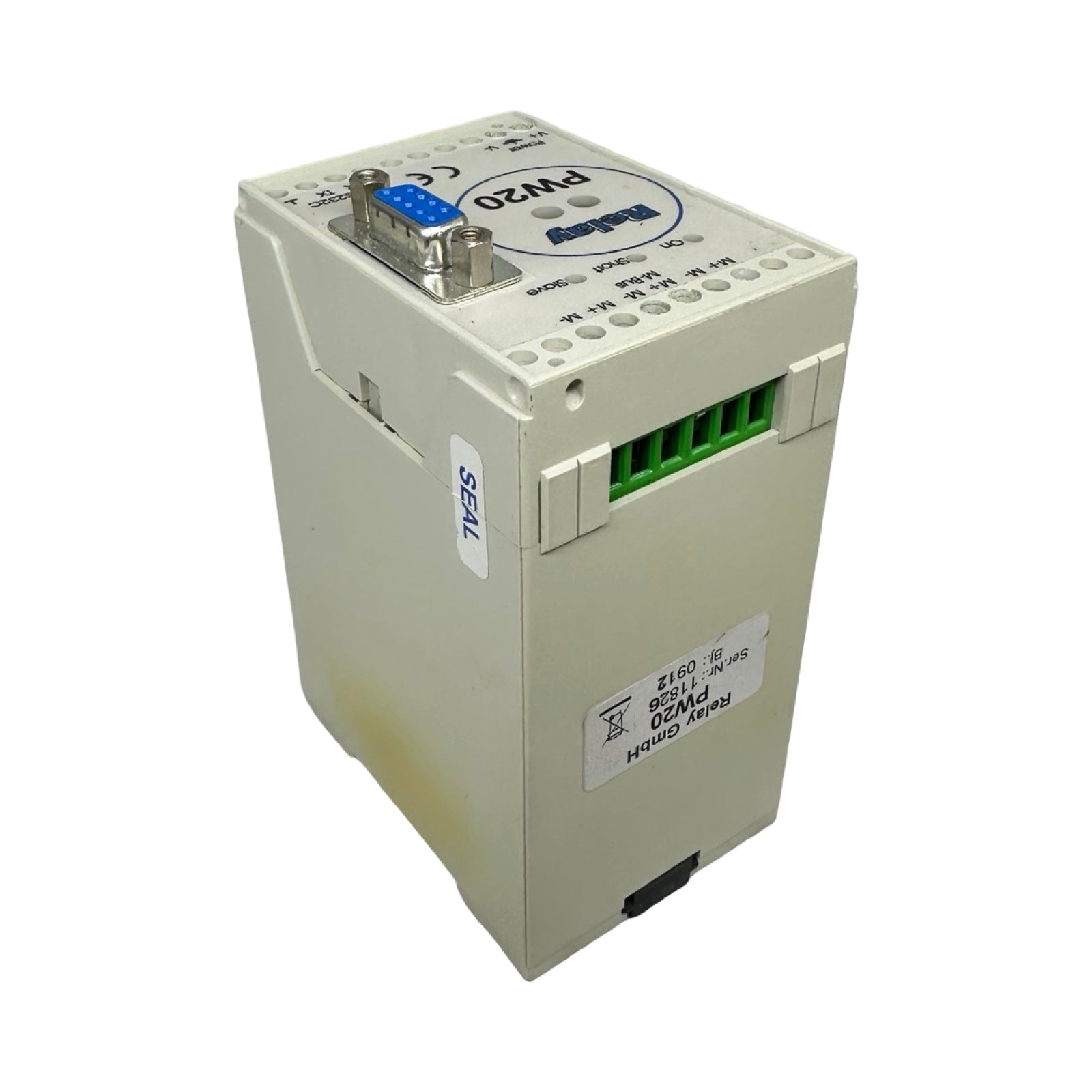 Relay GmbH PW20 Relaismodul RS232C M-Bus Steuergerät Interface Modul