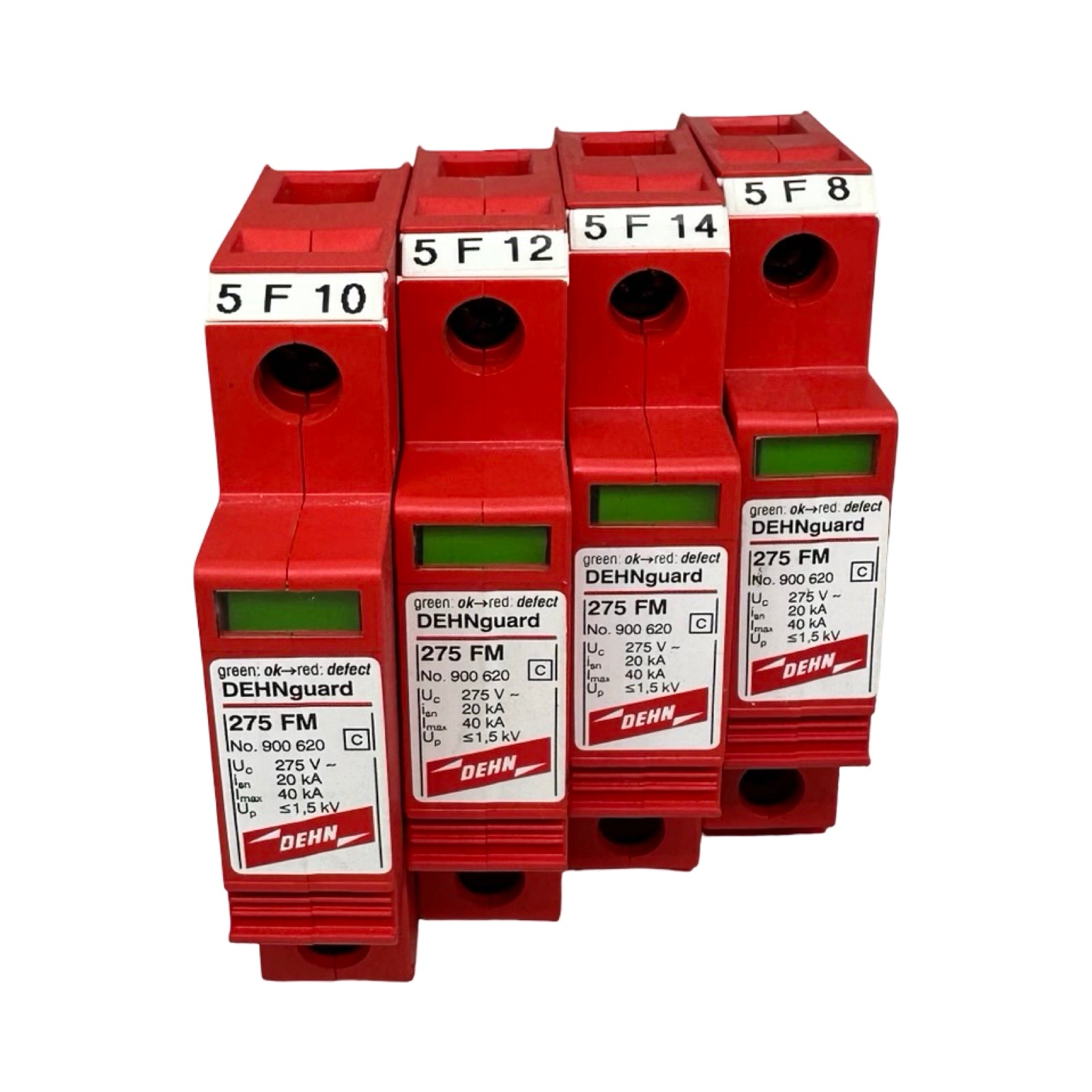 4x DEHNguard 275 FM Überspannungsableiter Typ 2 900620 275V 40kA