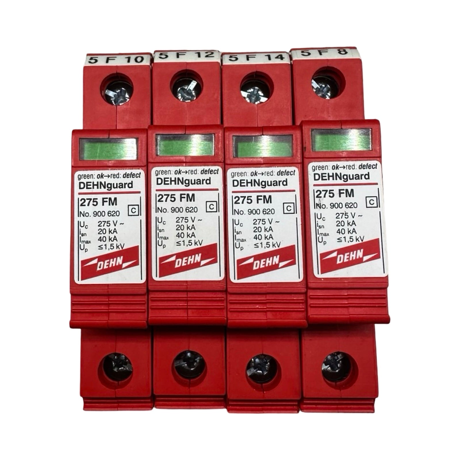 4x DEHNguard 275 FM Überspannungsableiter Typ 2 900620 275V 40kA