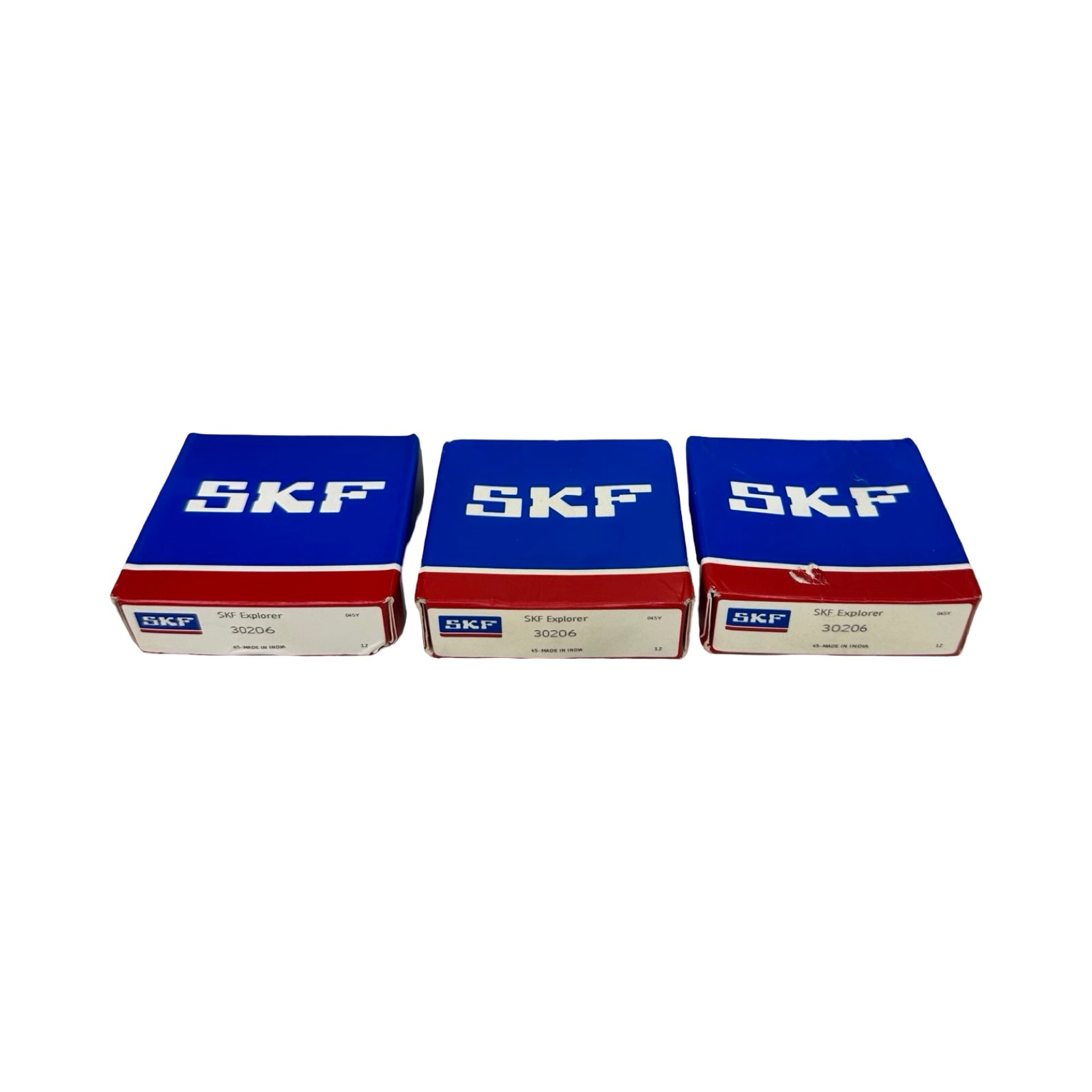 3x SKF Explorer 30206 Kegelrollenlager Satz Lager 30x62x17,25mm