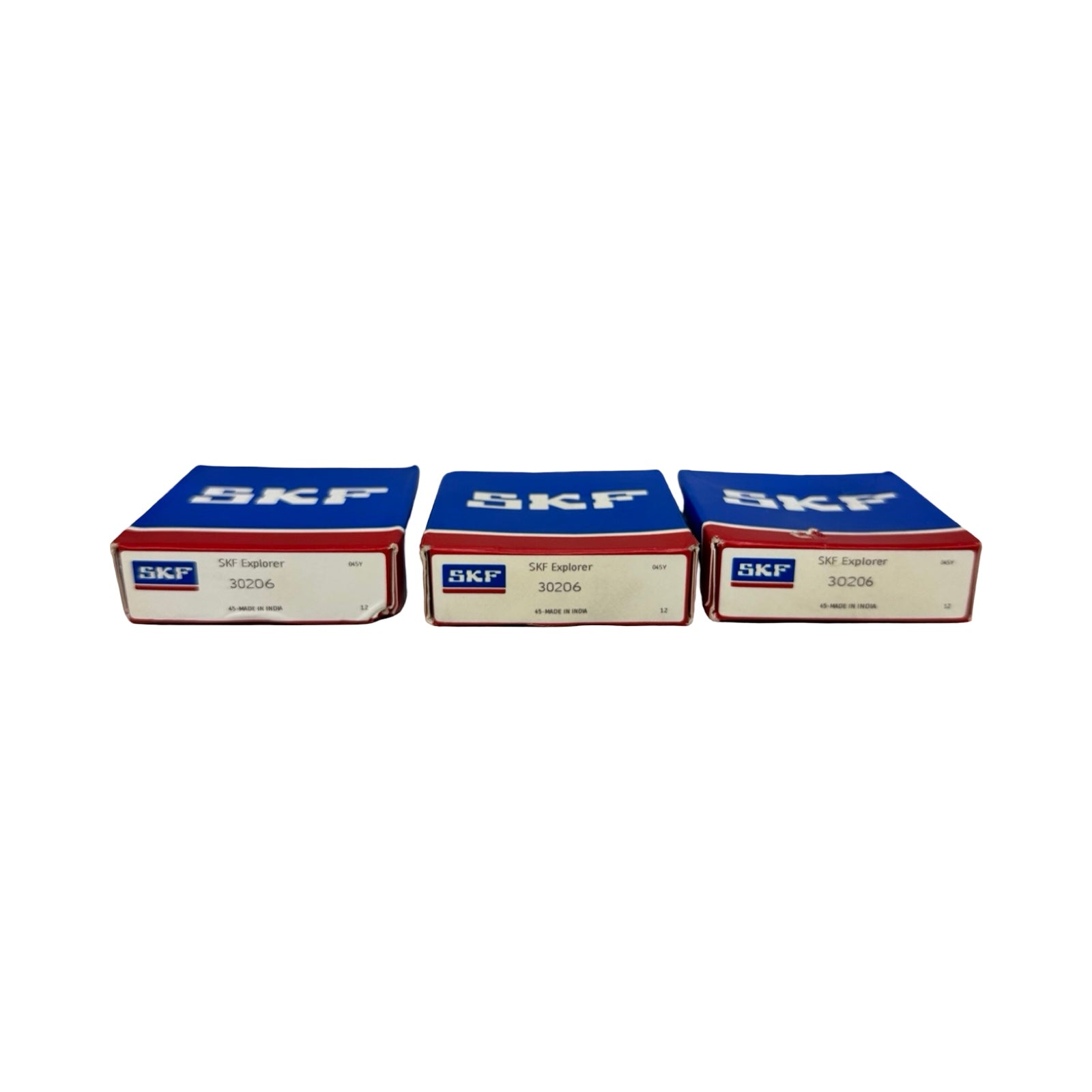 3x SKF Explorer 30206 Kegelrollenlager Satz Lager 30x62x17,25mm