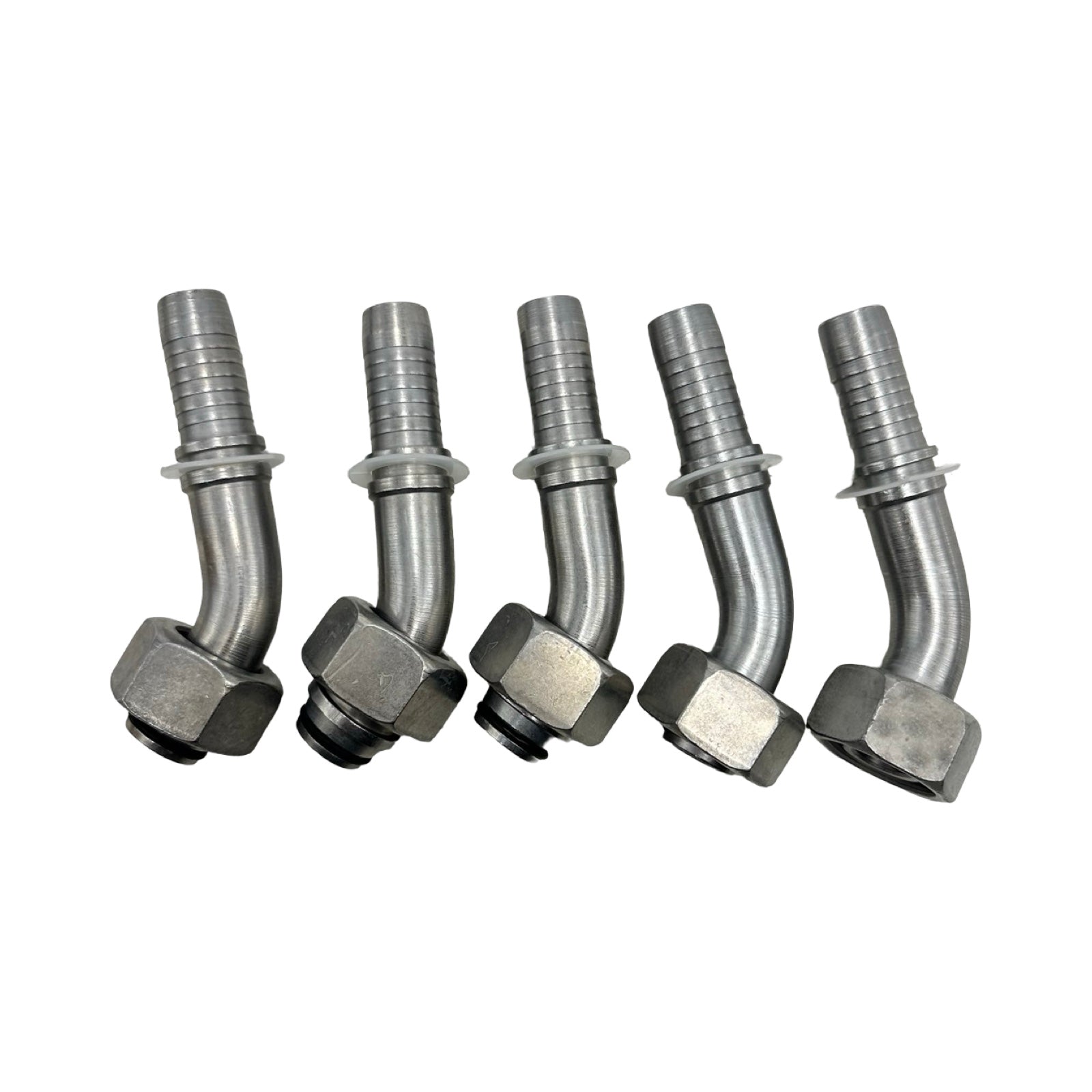 5x Dietzel DKO 45° Schlauchstutzen DN16 M26x1,5 OR J19 Hydraulik Schlauchnippel