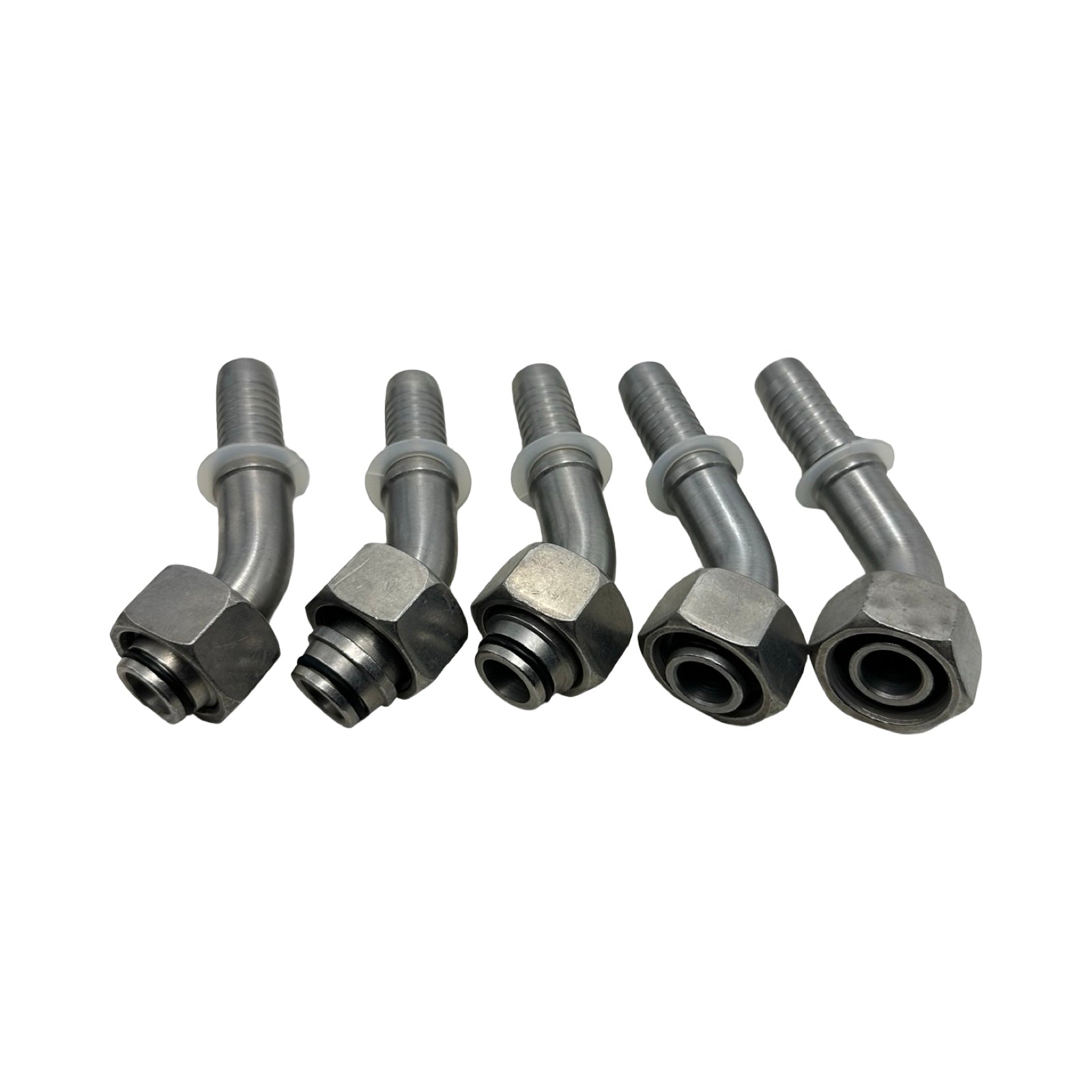 5x Dietzel DKO 45° Schlauchstutzen DN16 M26x1,5 OR J19 Hydraulik Schlauchnippel