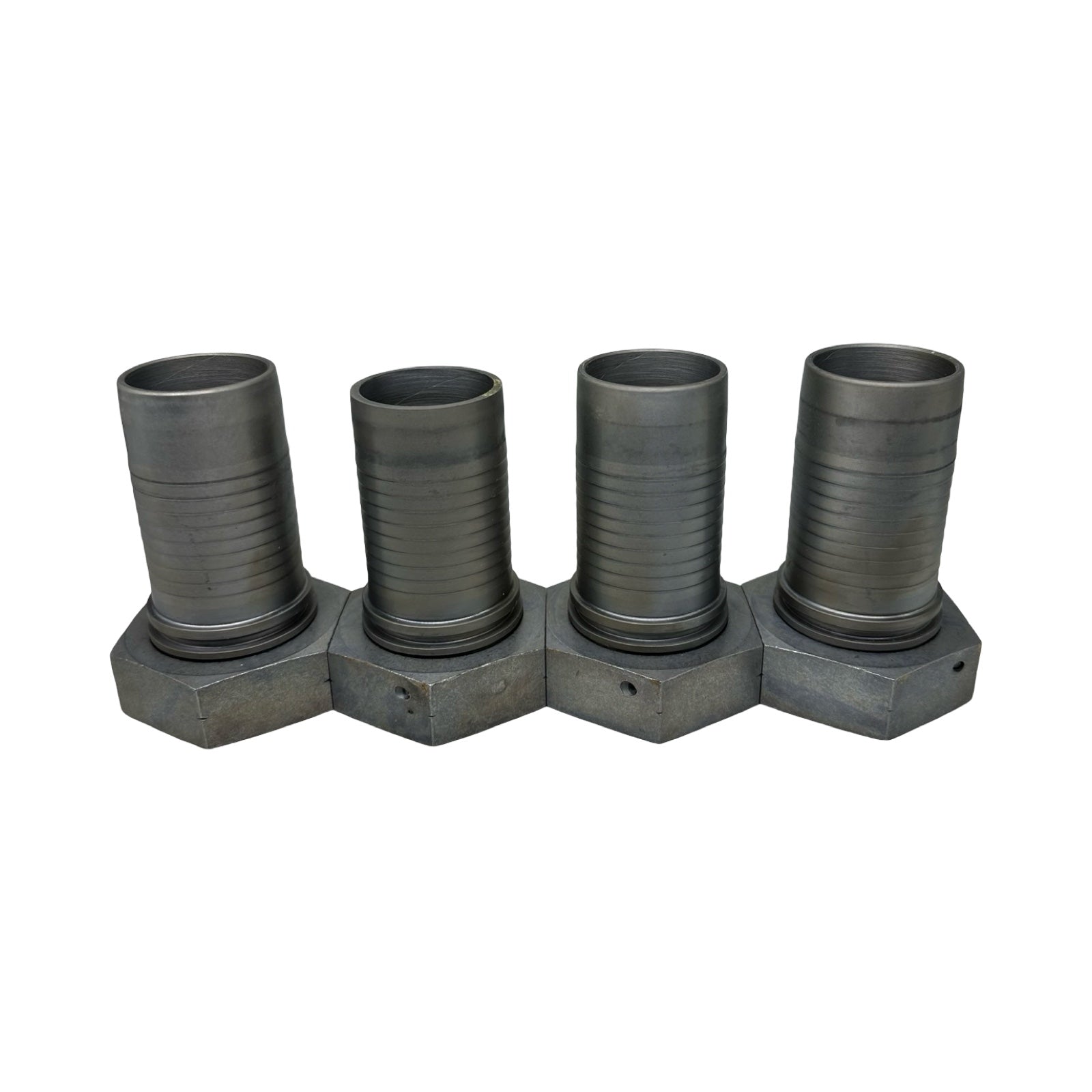4x Interpump 0100-32-65NI Schlauchtülle DN65 Hydraulik Fitting