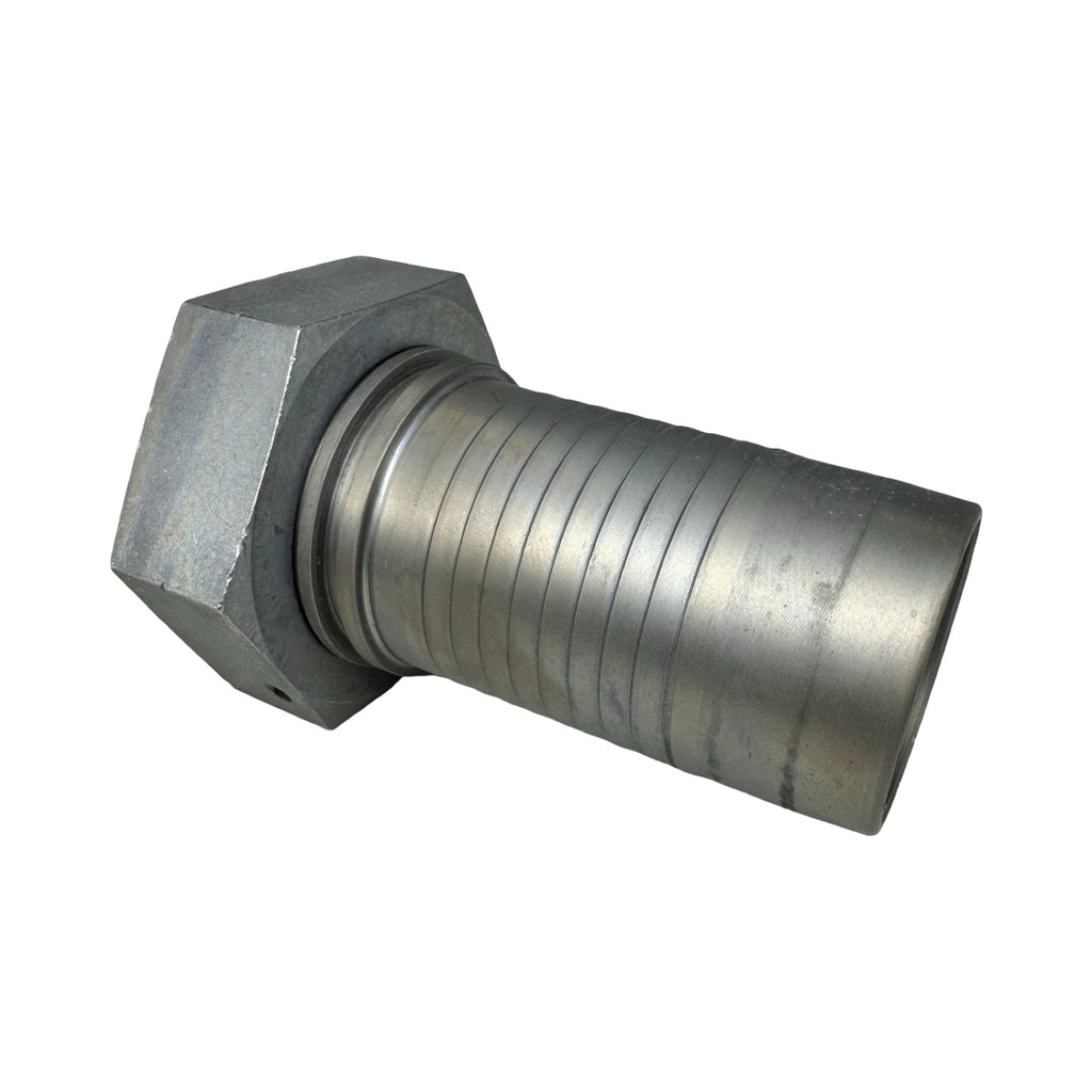 4x Interpump 0100-32-65NI Schlauchtülle DN65 Hydraulik Fitting