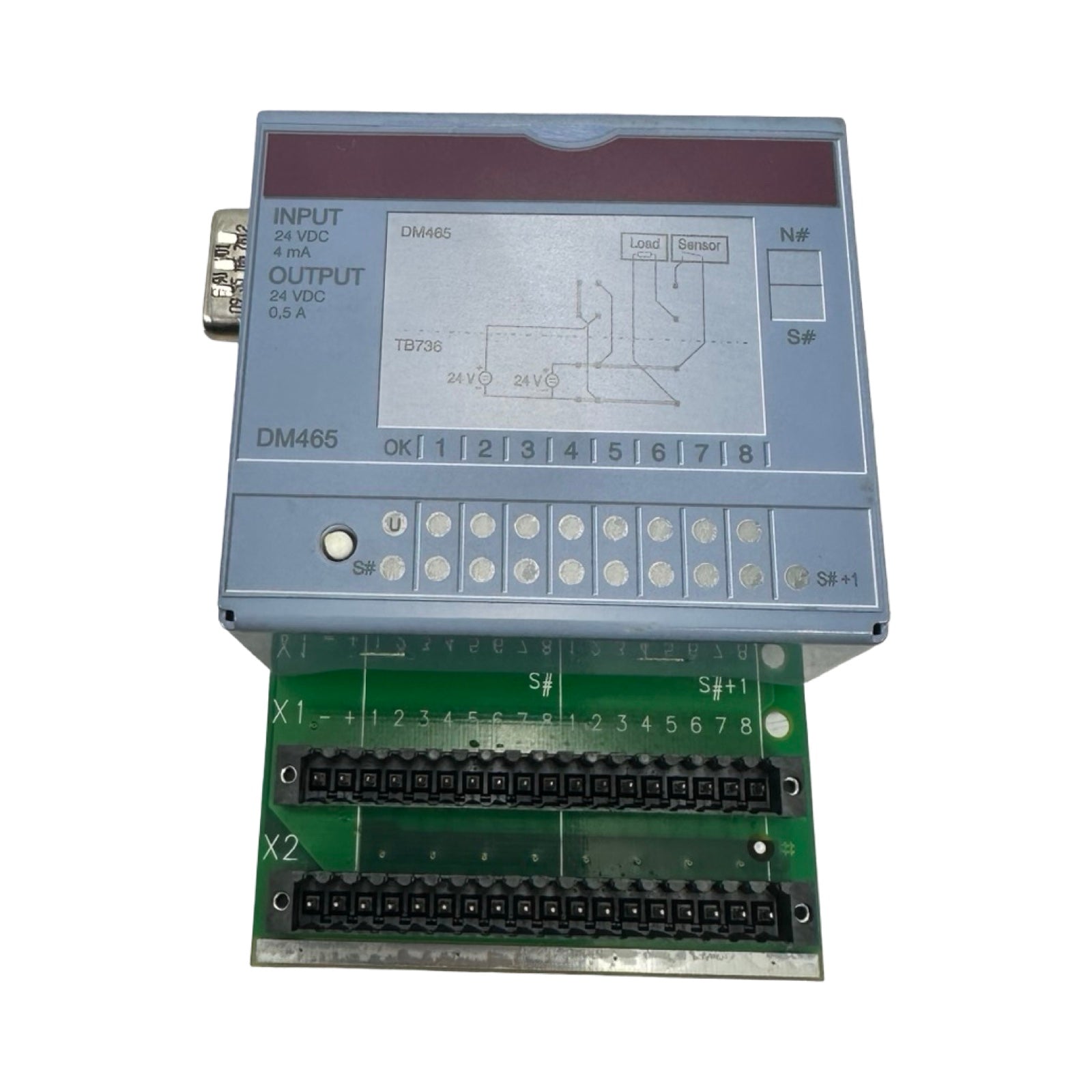 B&R Automation DM465 7DM465.7 Digitales I/O Modul 24VDC Industrie SPS