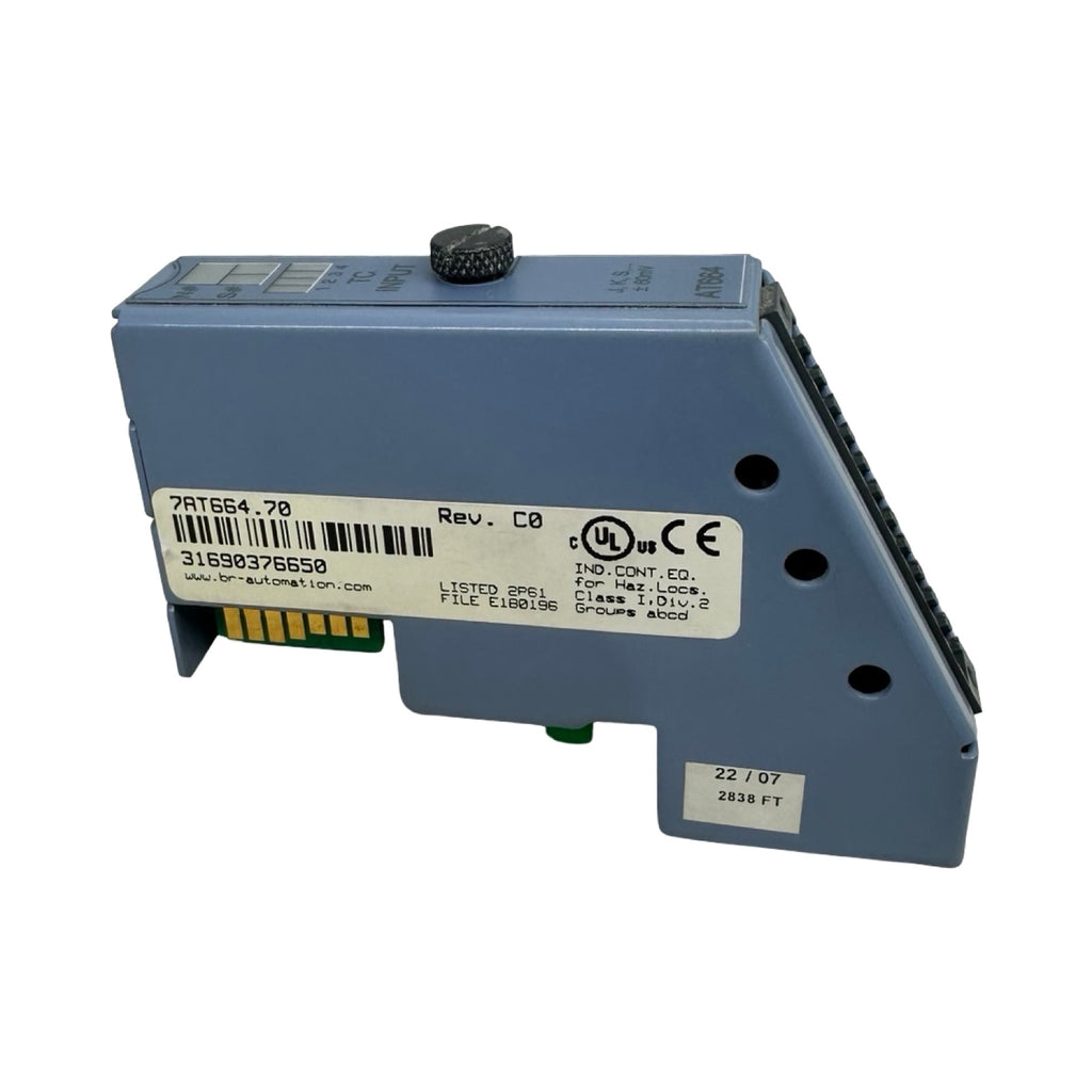 B&R Automation AT664 7AT664.70 TC Input Modul Thermoelement SPS PLC