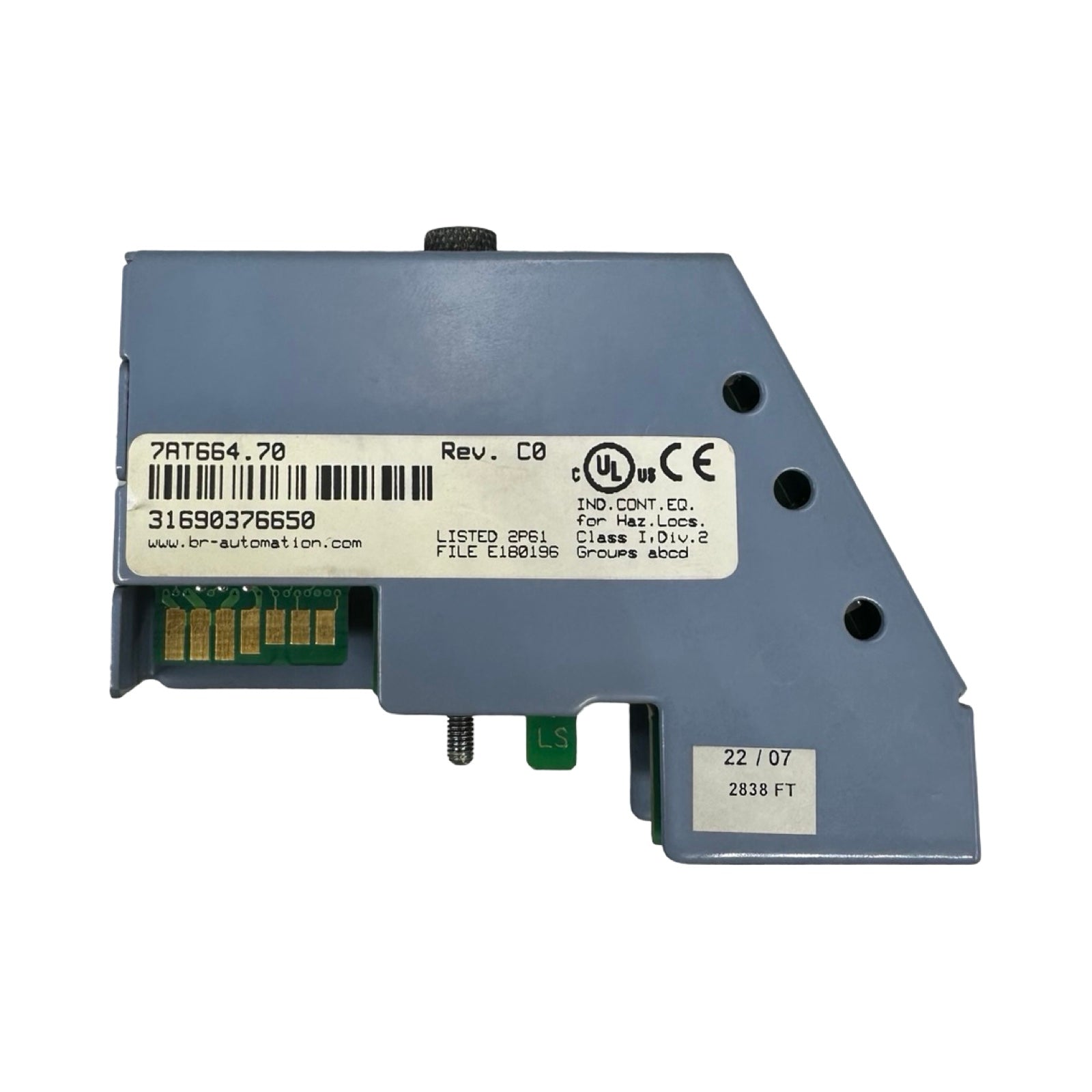 B&R Automation AT664 7AT664.70 TC Input Modul Thermoelement SPS PLC