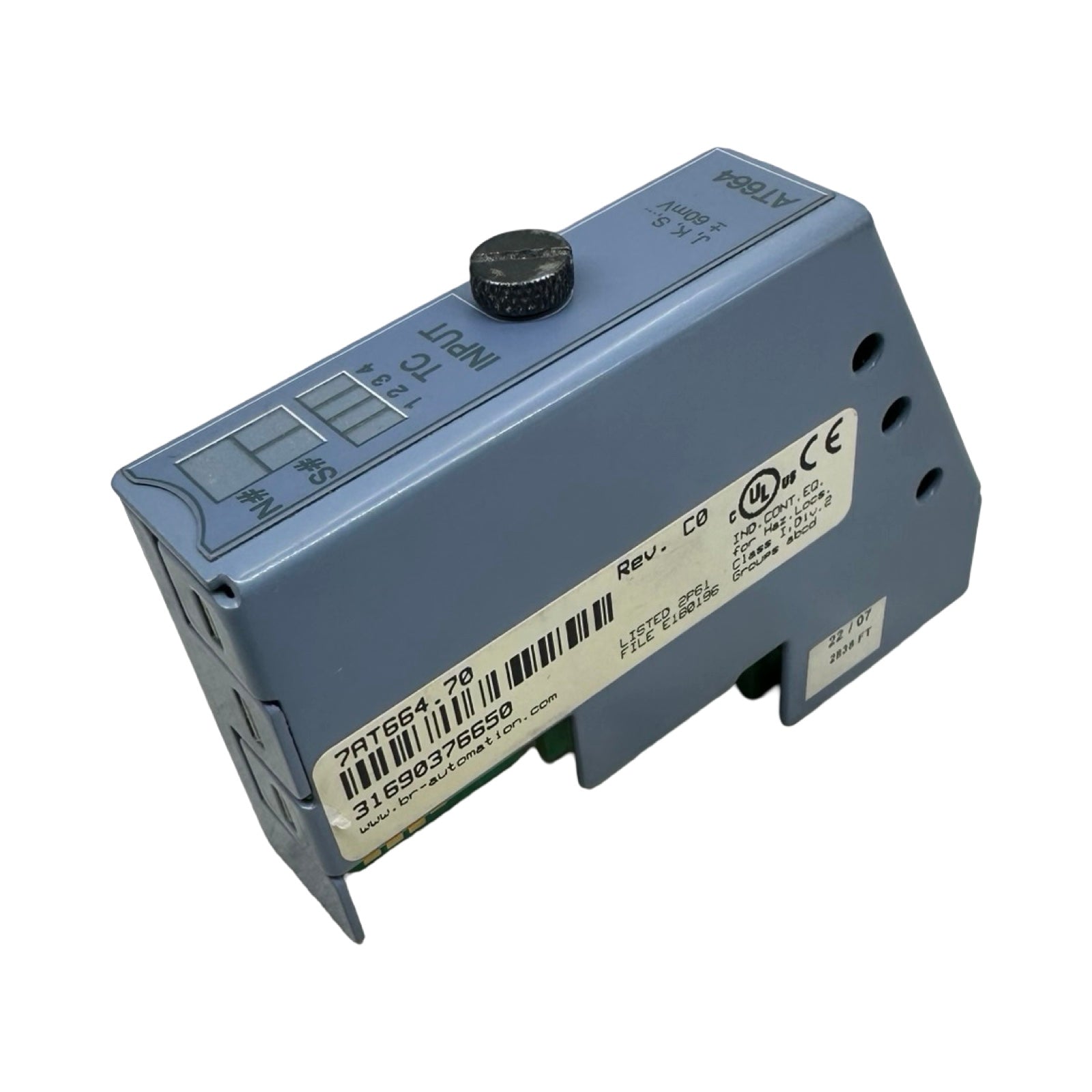 B&R Automation AT664 7AT664.70 TC Input Modul Thermoelement SPS PLC