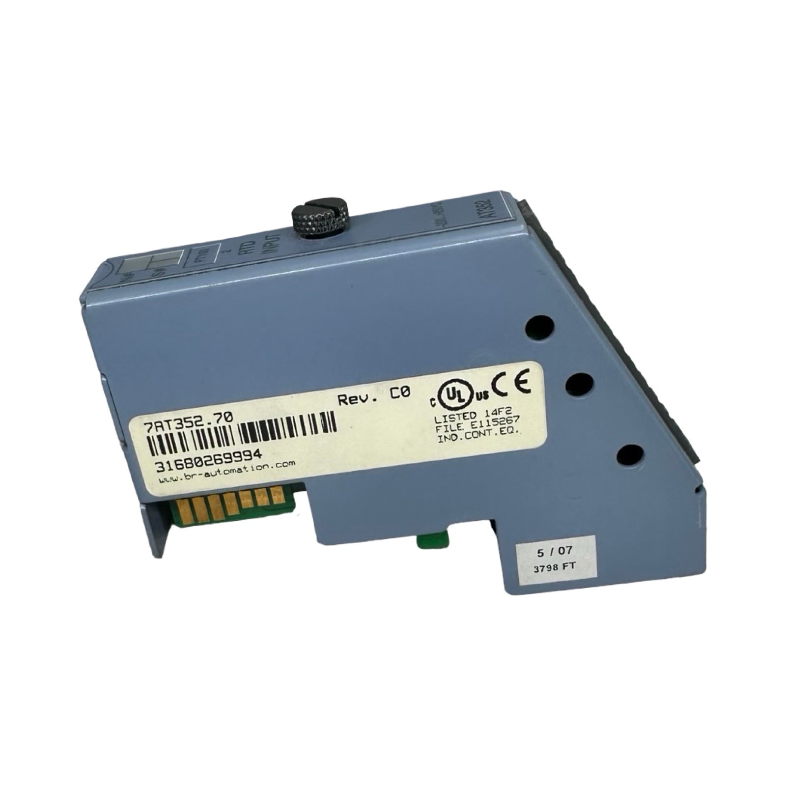 B&R Automation AT352 7AT352.70 RTD Input Modul PT100 SPS PLC Eingang