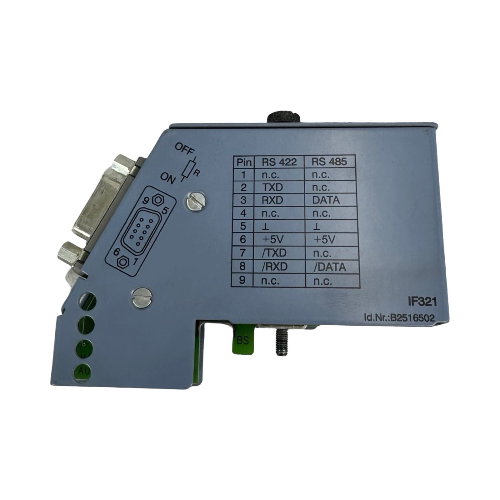 B&R Automation IF321 7IF321.7 RS422 RS485 Kommunikationsmodul SPS PLC