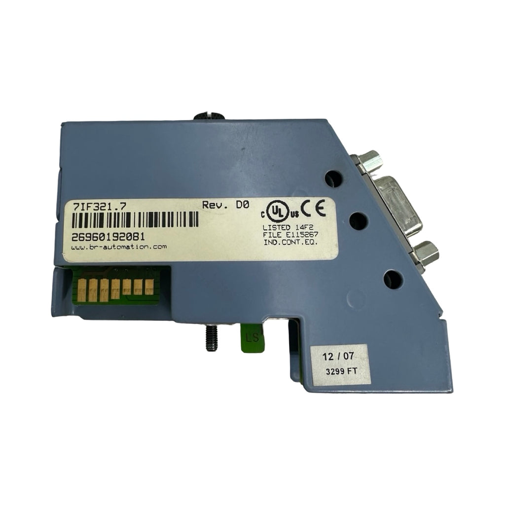 B&R Automation IF321 7IF321.7 RS422 RS485 Kommunikationsmodul SPS PLC