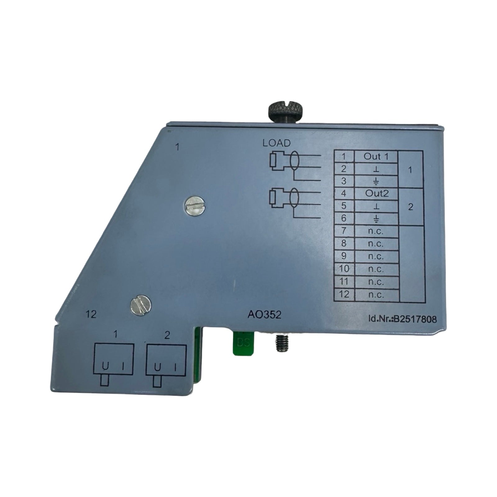 B&R Automation AO352 7AO352.70 Analog Output Modul ±10V 0-20mA SPS PLC