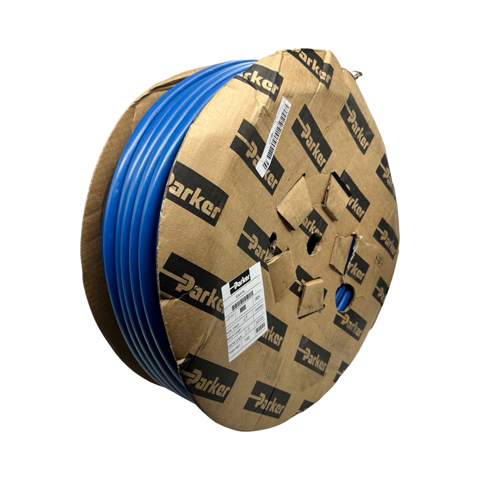 Parker 836-6-RL Pneumatikschlauch Druckluftschlauch Blau 100m Rolle