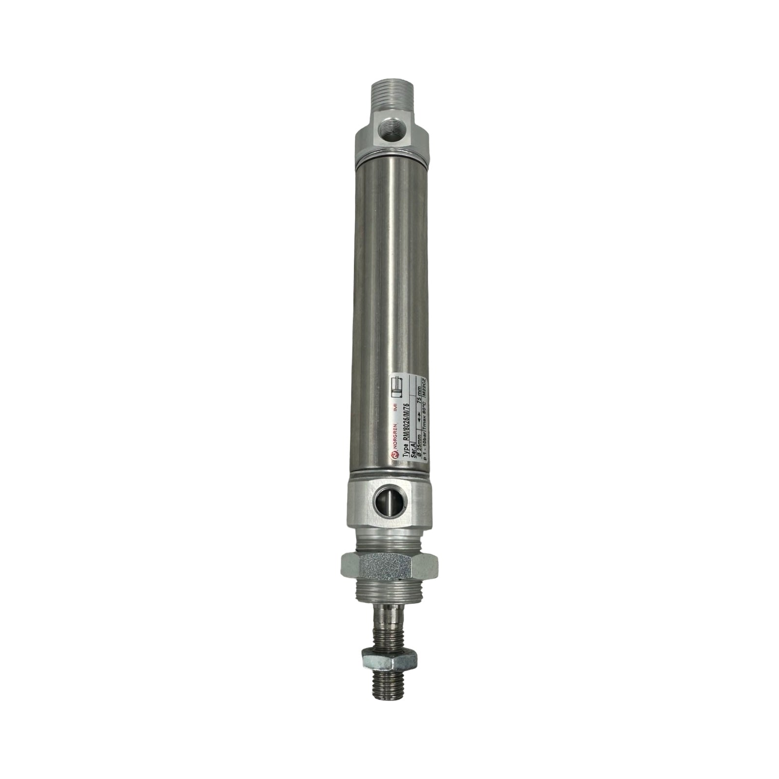 Norgren RM/8025/M/75 Pneumatikzylinder ISO Rundzylinder 25mm 75mm Hub