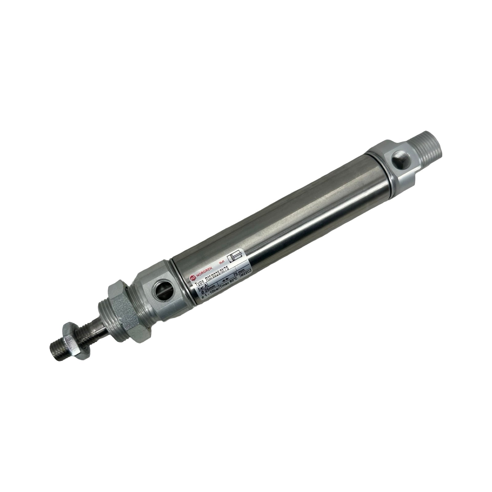 Norgren RM/8025/M/75 Pneumatikzylinder ISO Rundzylinder 25mm 75mm Hub
