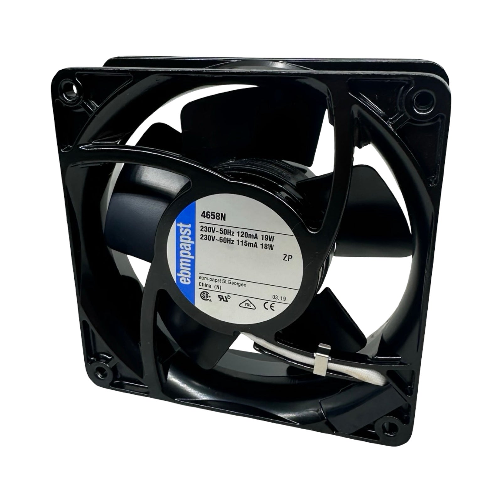 ebmpapst 4658N Axiallüfter 230V AC Lüfter 120x120x38mm Industrie Lüfter