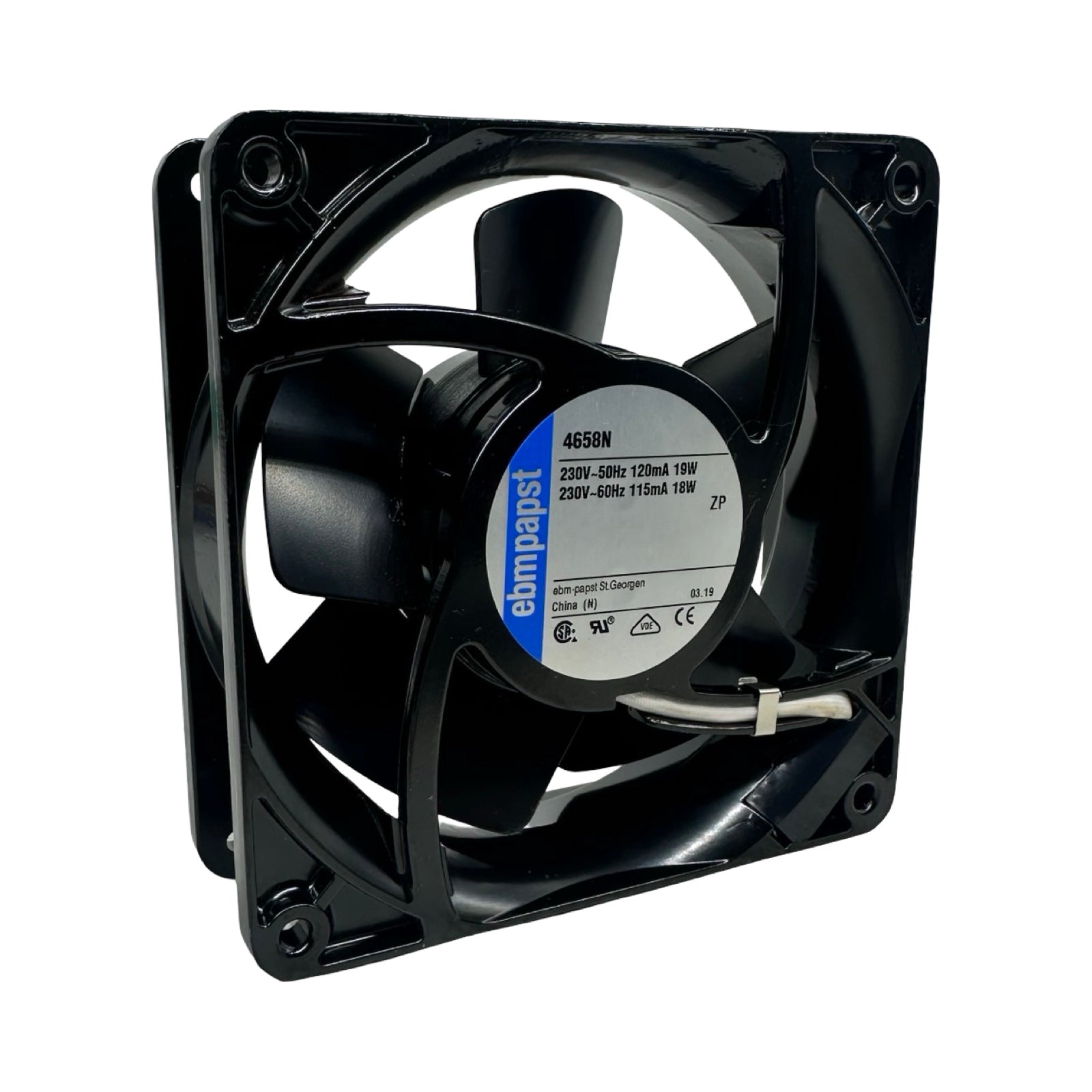 ebmpapst 4658N Axiallüfter 230V AC Lüfter 120x120x38mm Industrie Lüfter