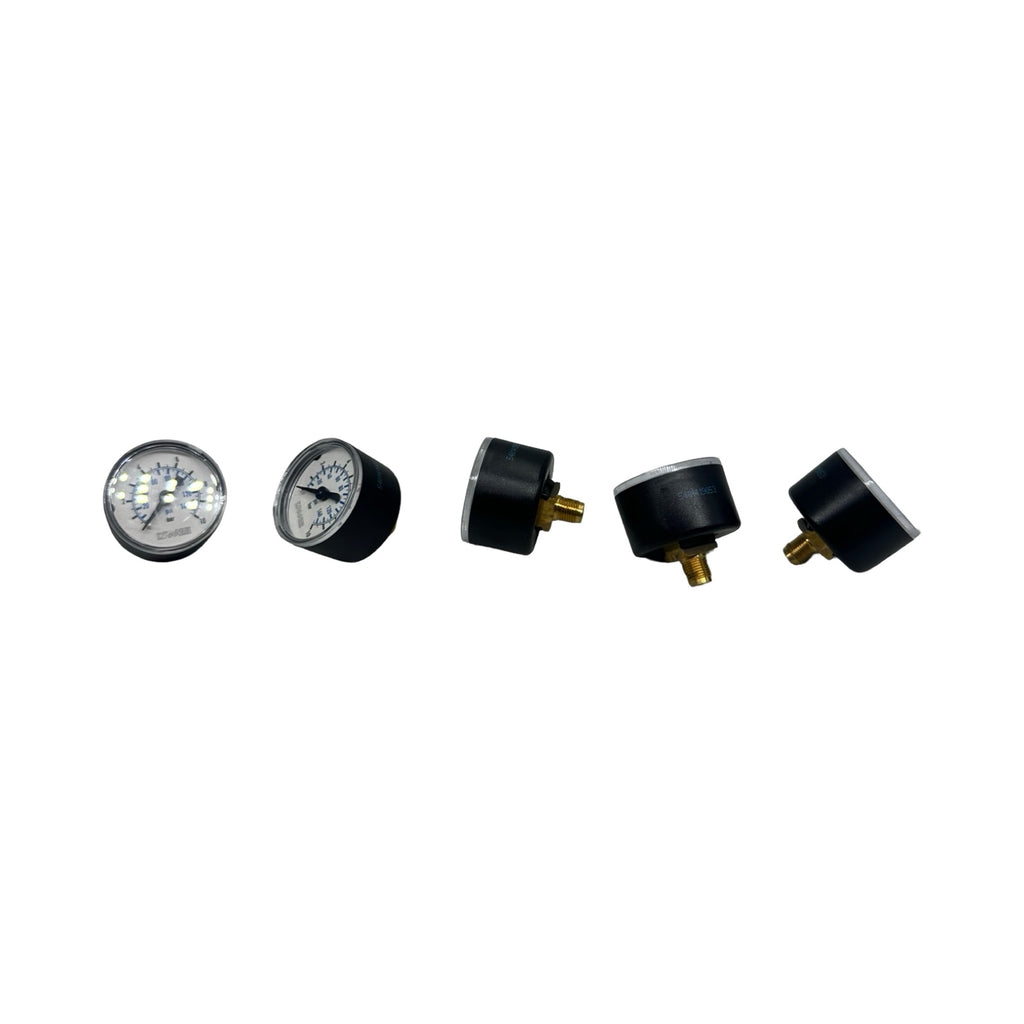 5x Draabe Manometer 0-10 bar 0-140 psi Druckanzeige Druckmesser Rundinstrument