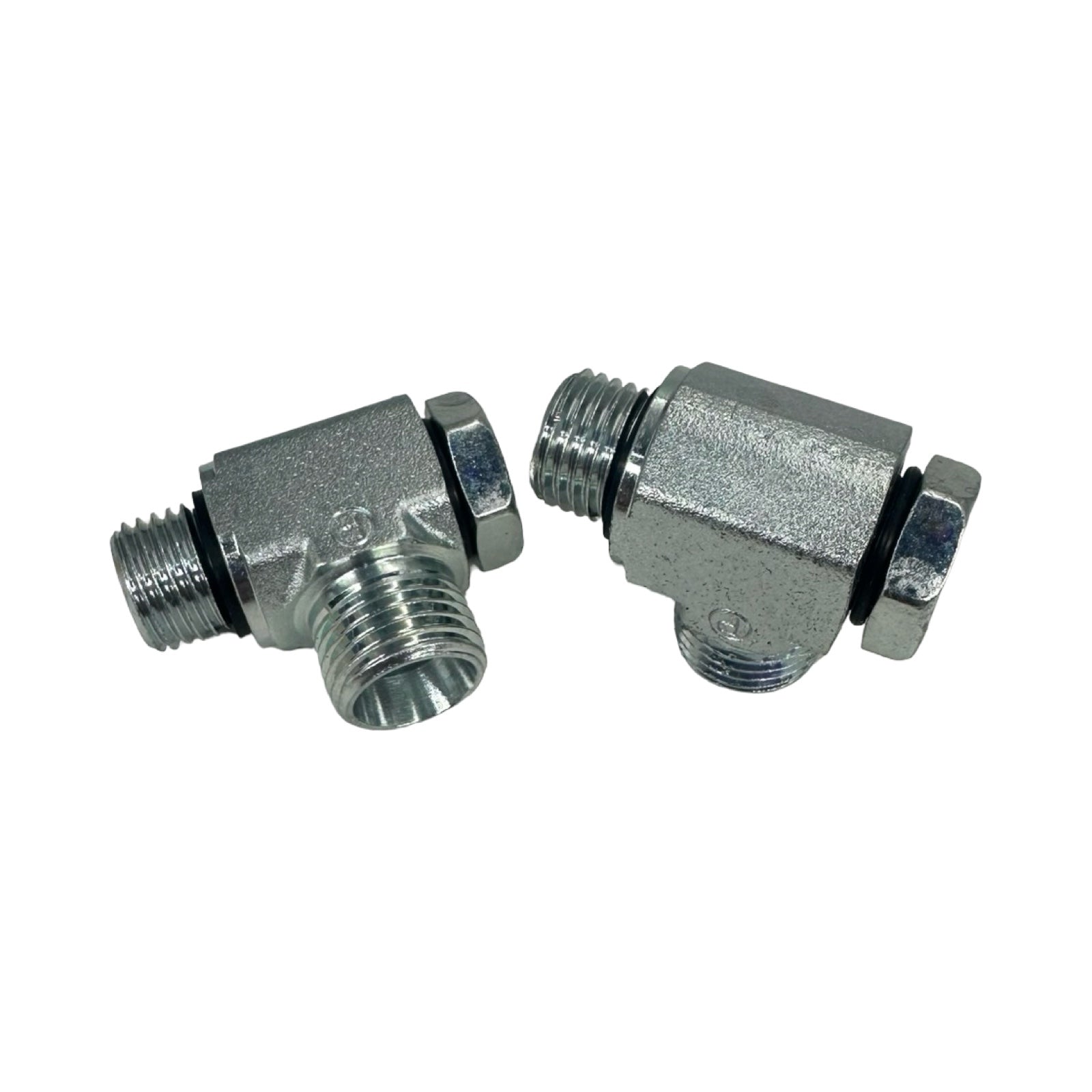 2x Parker WHK10LMCSOMDCF Winkelverschraubung Hydraulik Verschraubung L-Stück