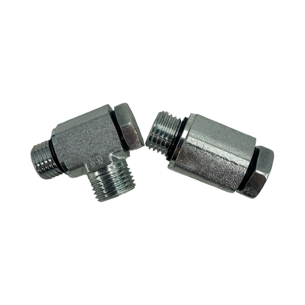2x Parker WHK10LMCSOMDCF Winkelverschraubung Hydraulik Verschraubung L-Stück