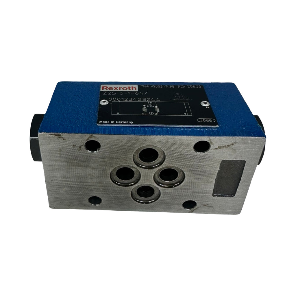 Rexroth Z2S 6-1-64 Hydraulik Sperrventil Zwischenplattenventil R900347495