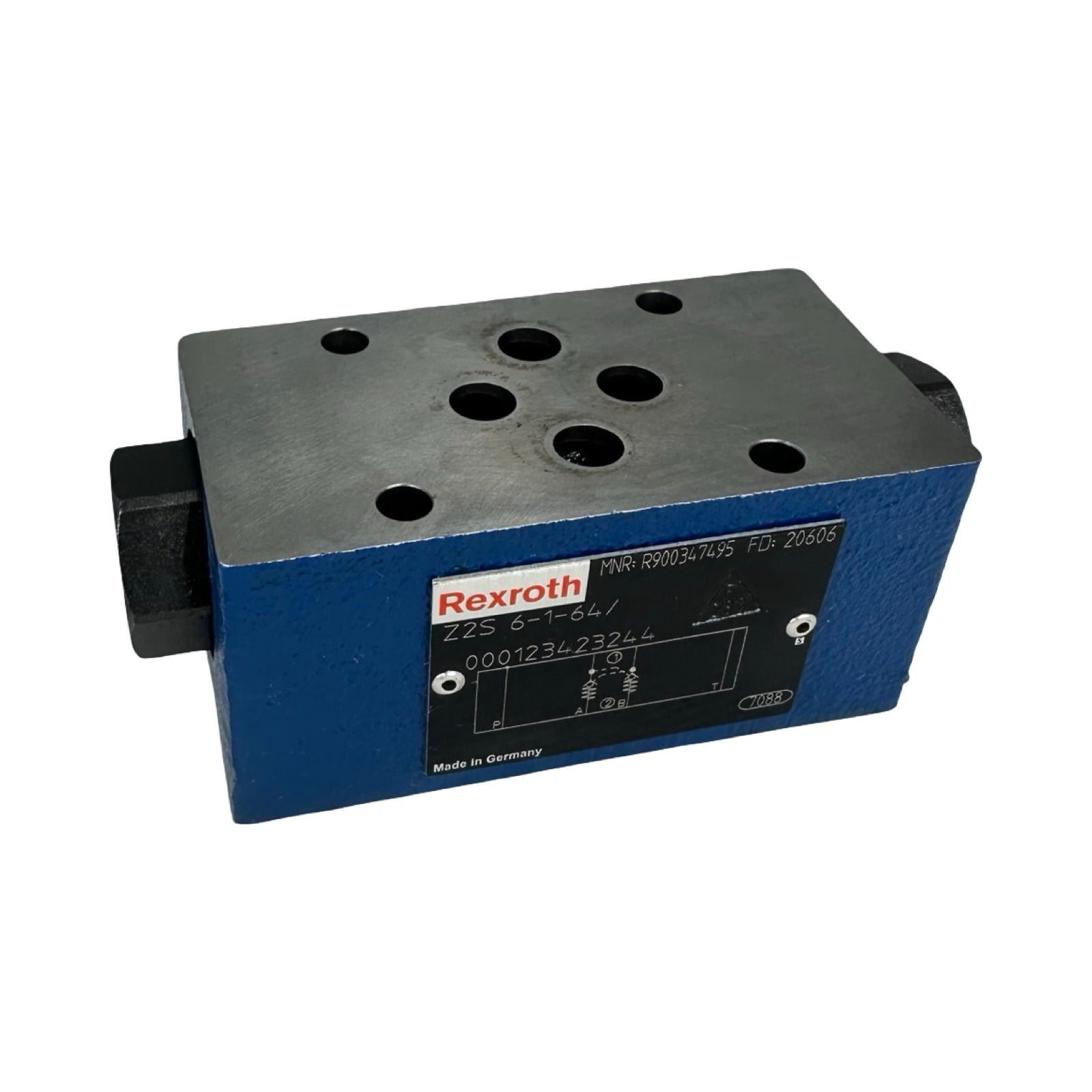 Rexroth Z2S 6-1-64 Hydraulik Sperrventil Zwischenplattenventil R900347495
